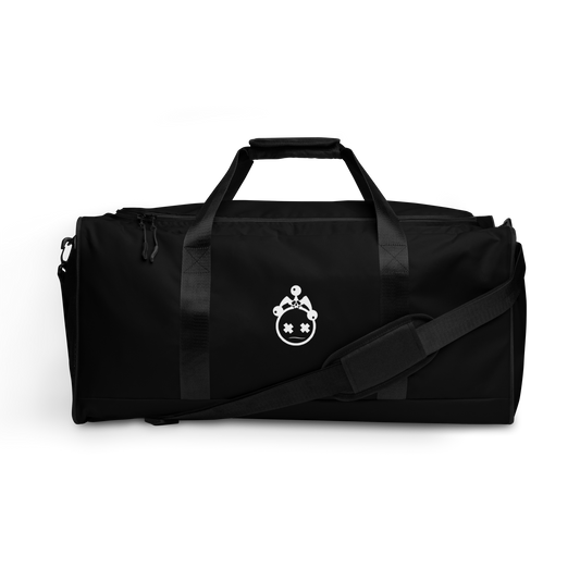 Black Jester Head Duffle Bag