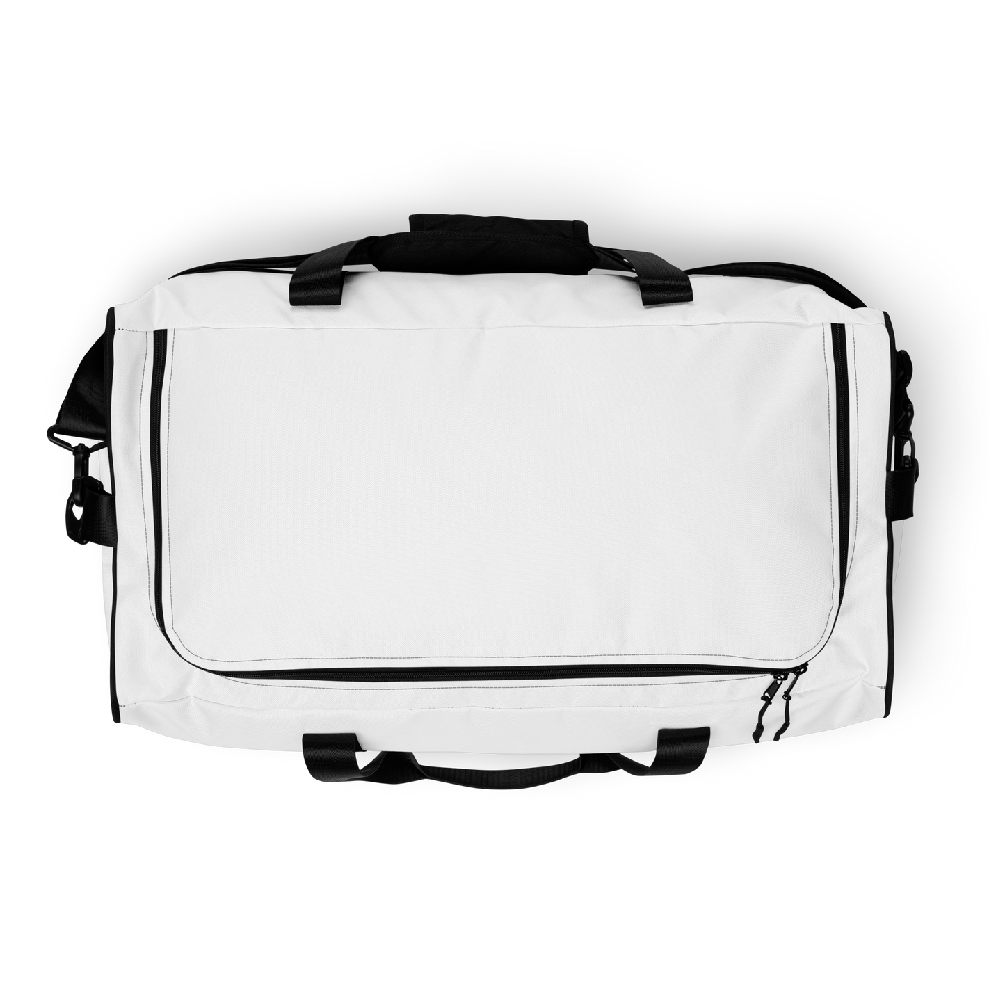 White Jester Head Duffle Bag