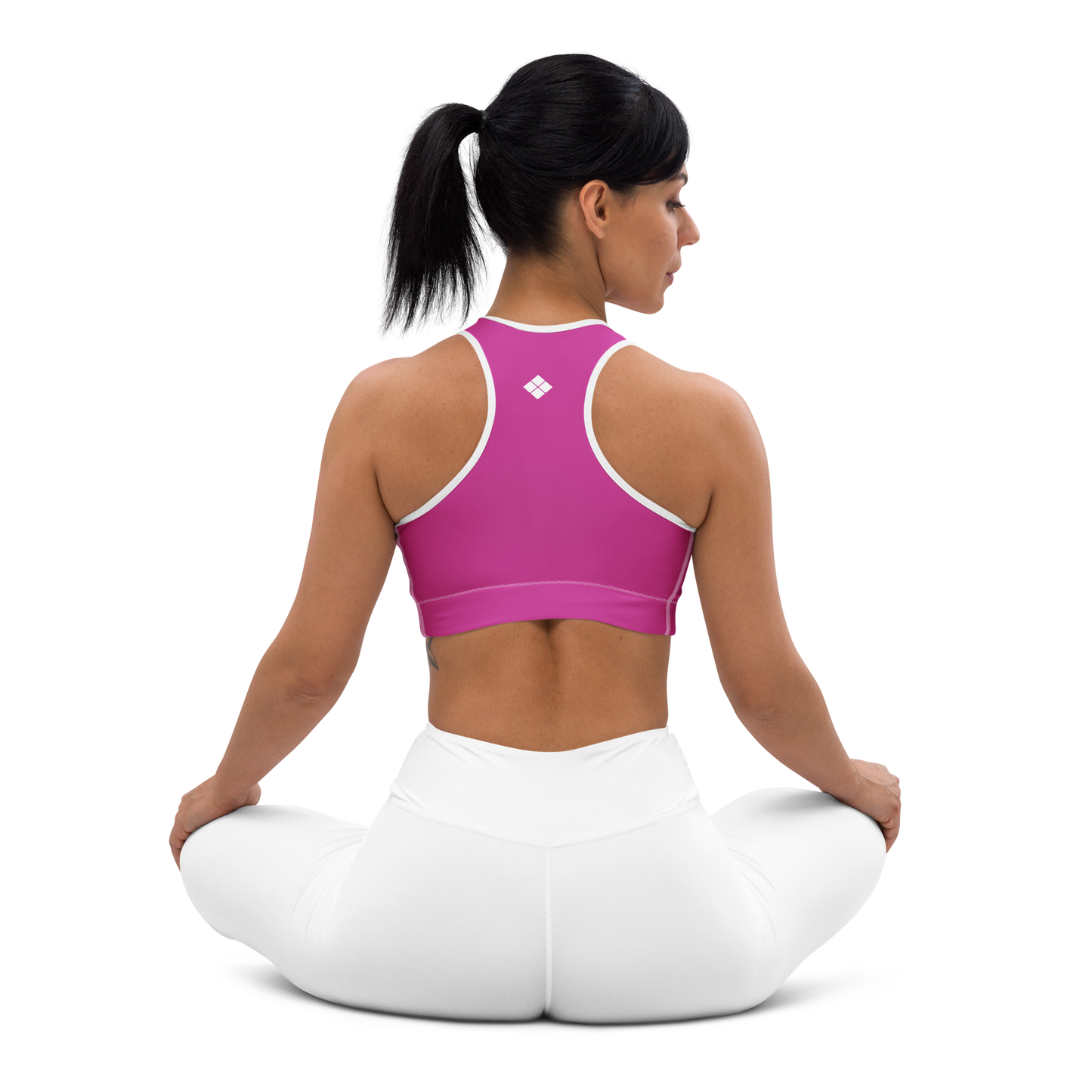 Pink Jester Padded Sports Bra