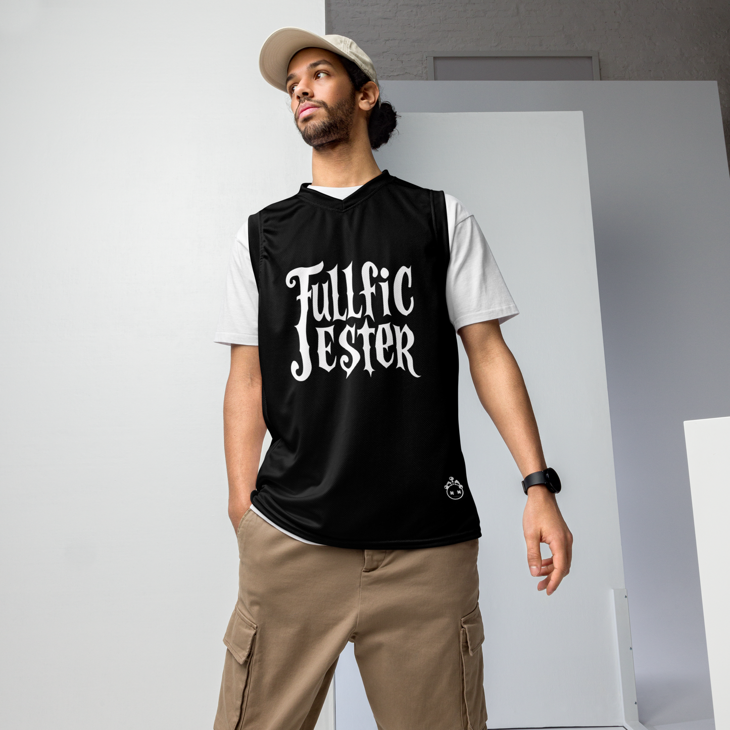Hardcore Logo Basketball Jersey