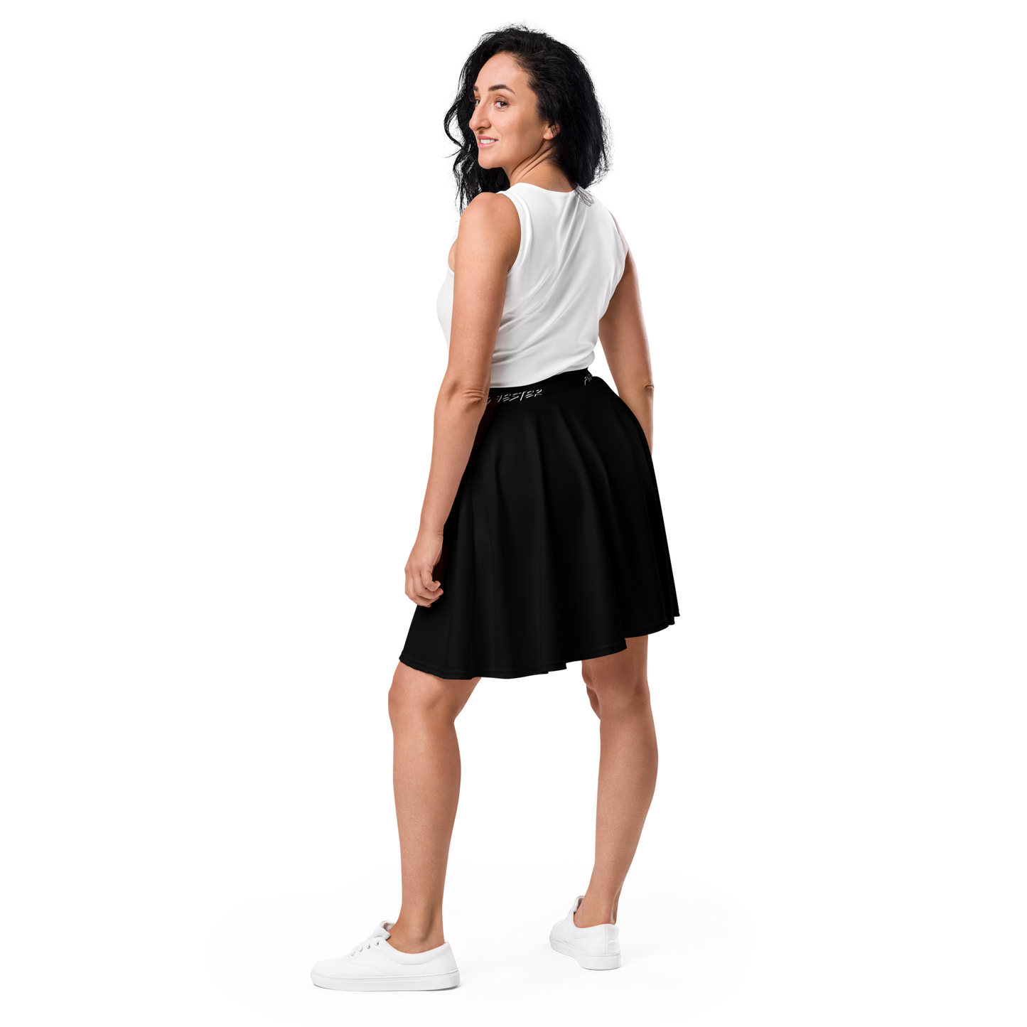 Black Skater Skirt