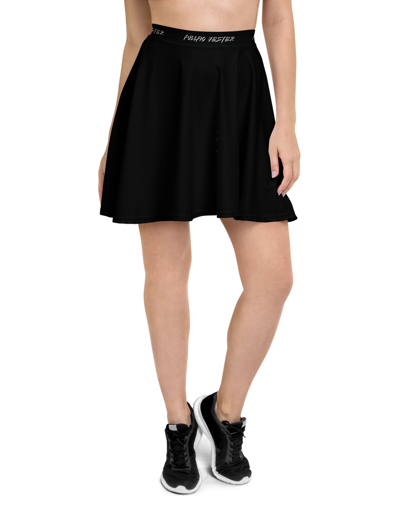 Black Skater Skirt