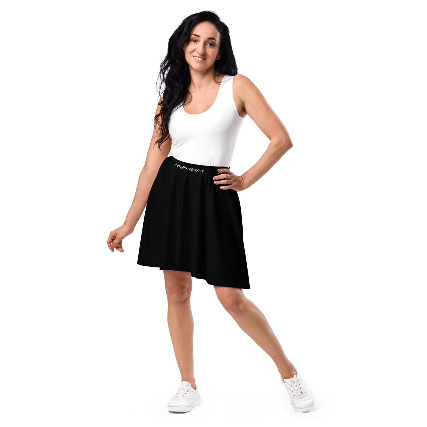 Black Skater Skirt
