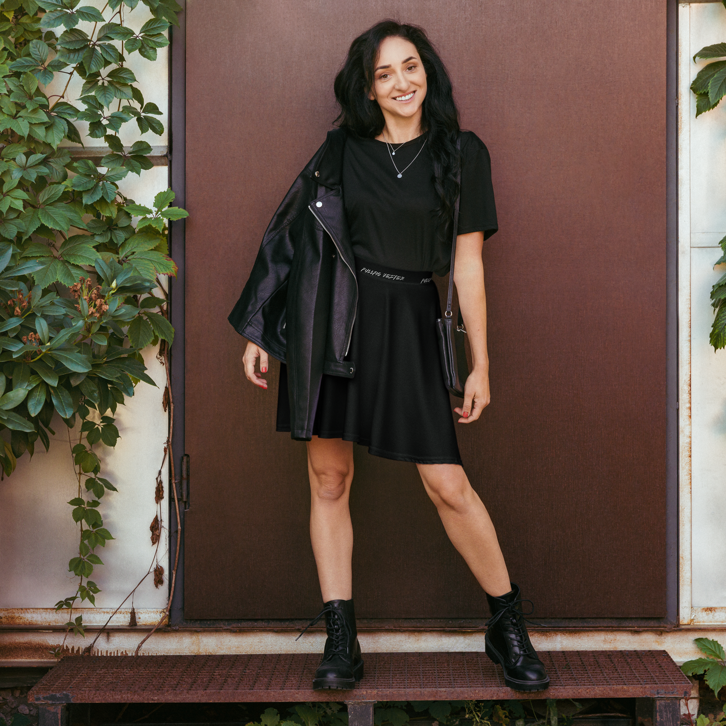 Black Skater Skirt
