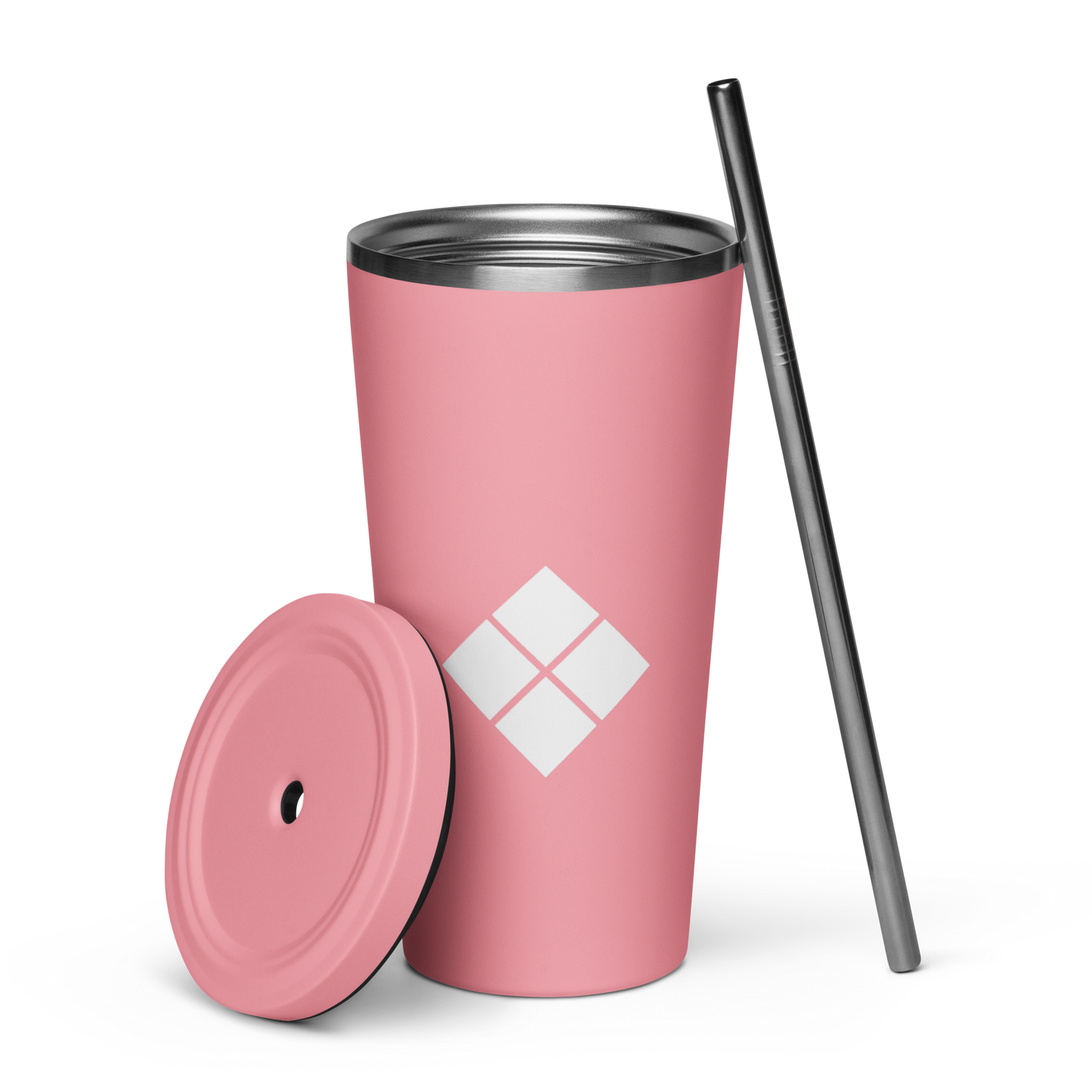 Jester and Diamonds Icon Tumbler With Straw