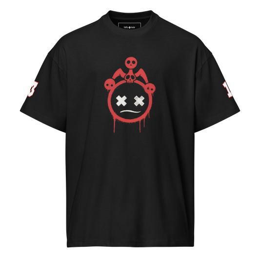 Graffiti Jester Head Box Tee
