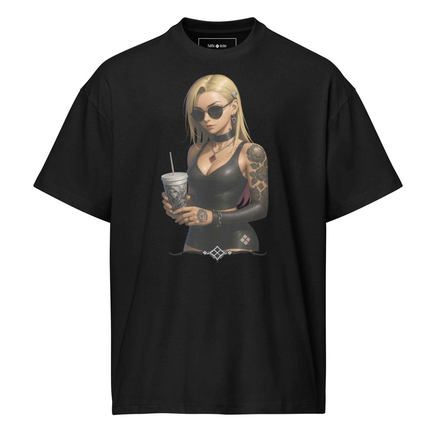 "Blonde Goth Baddie" Box Tee