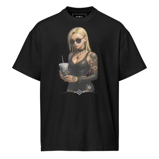 "Blonde Goth Baddie" Box Tee