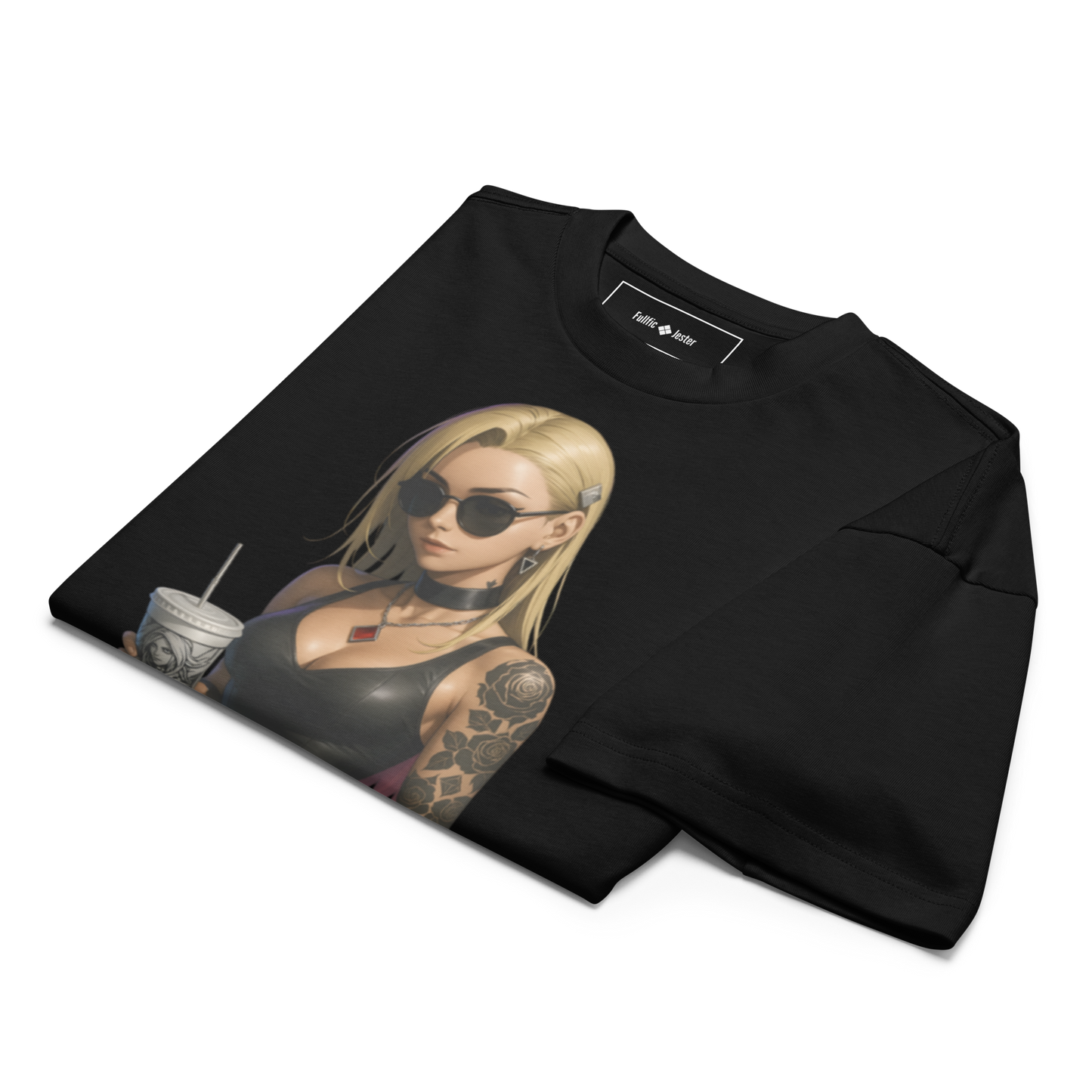 "Blonde Goth Baddie" Box Tee