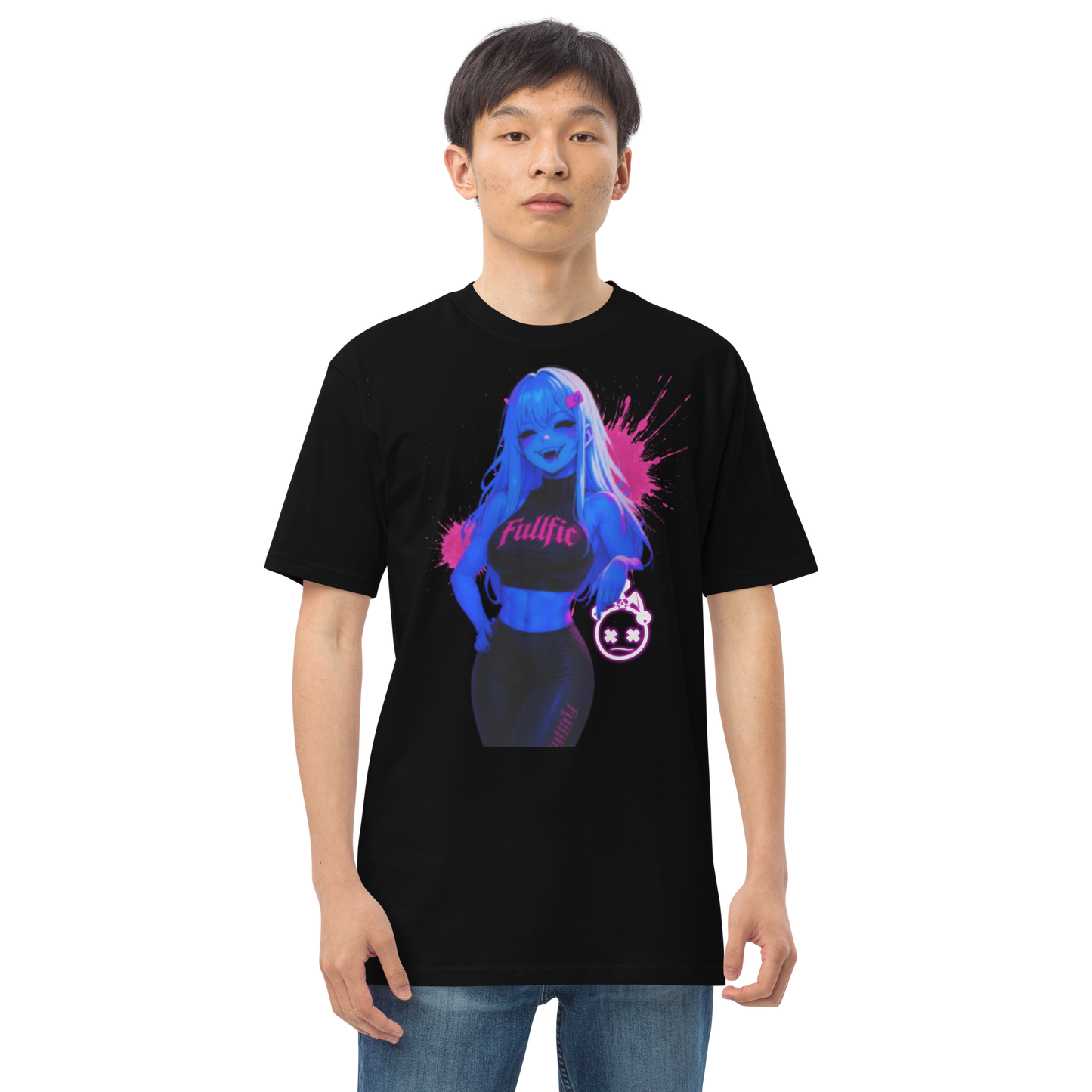"Anime Vamp Baddie" Premium Tee