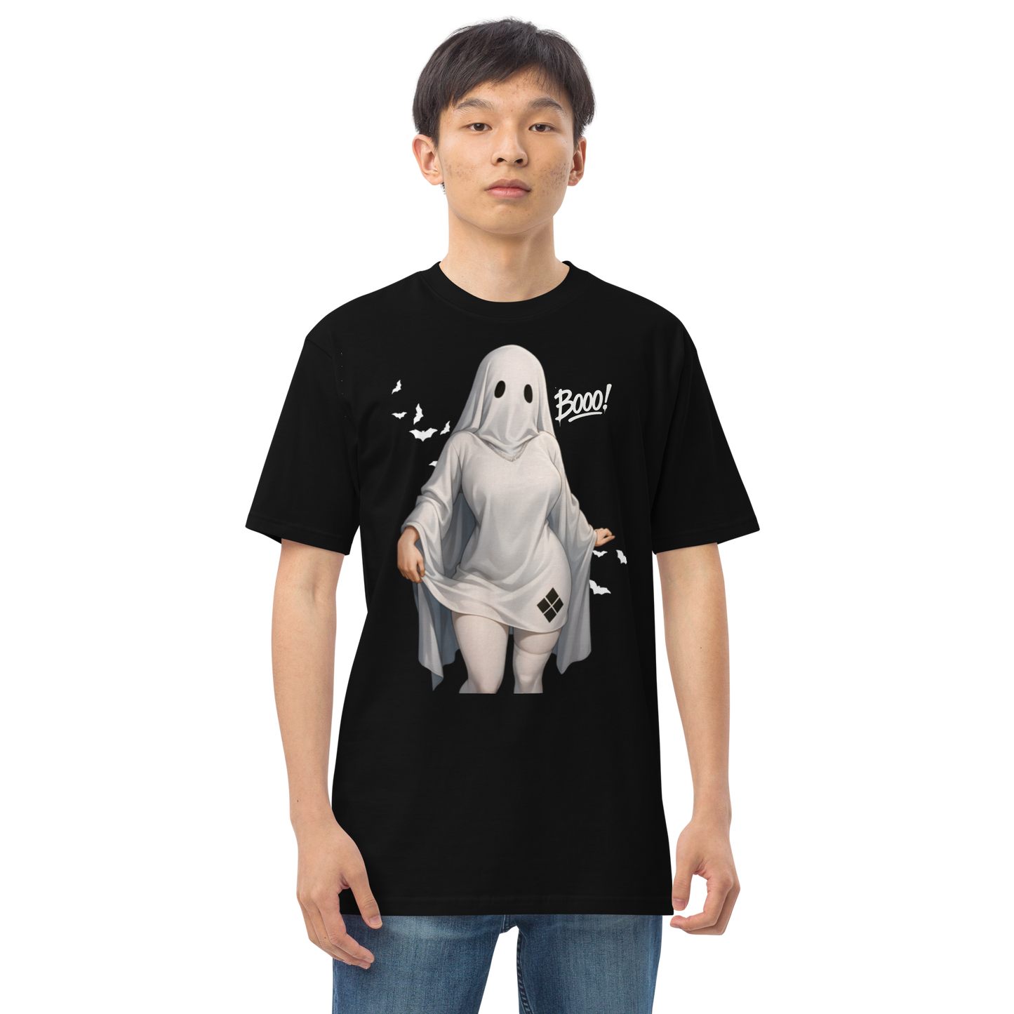 "Ghost Baddie" Premium Heavyweight Tee