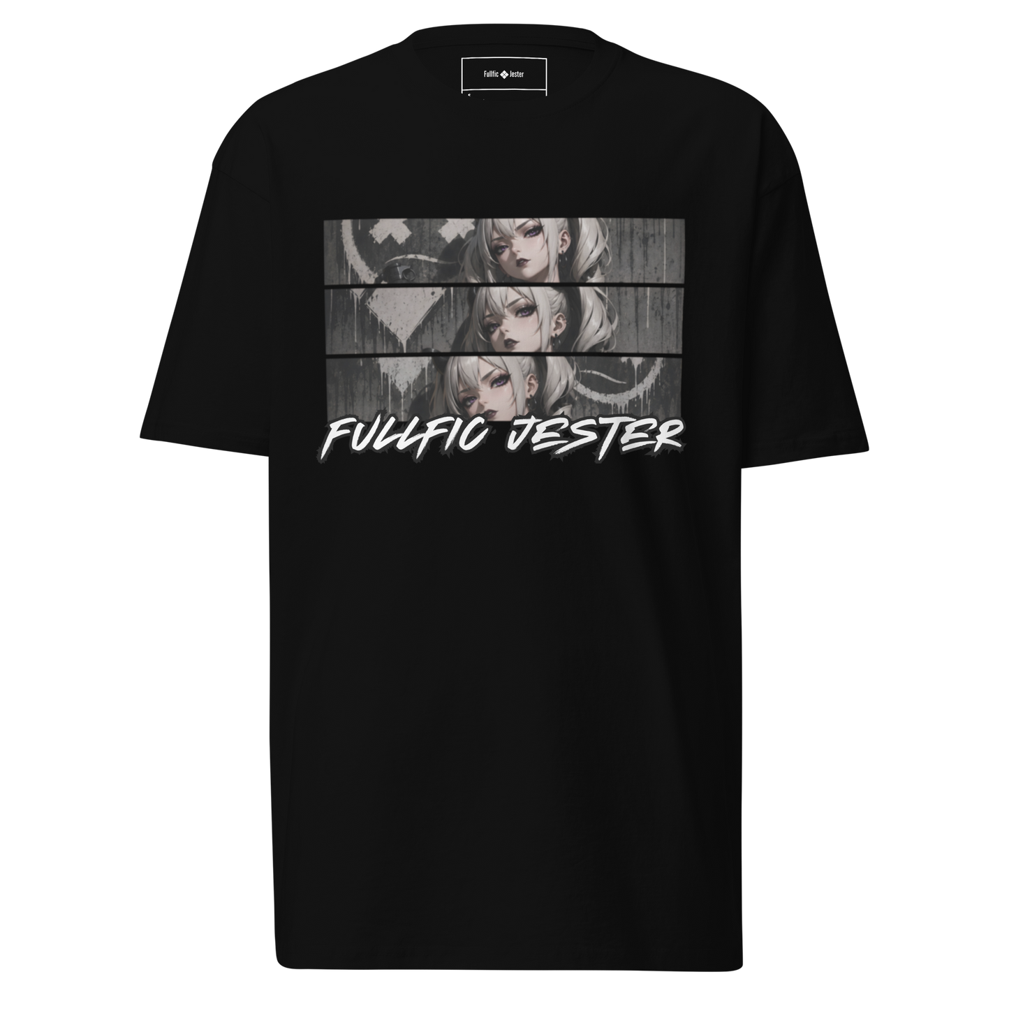 "Graffiti Baddie" Panel Heavyweight Tee
