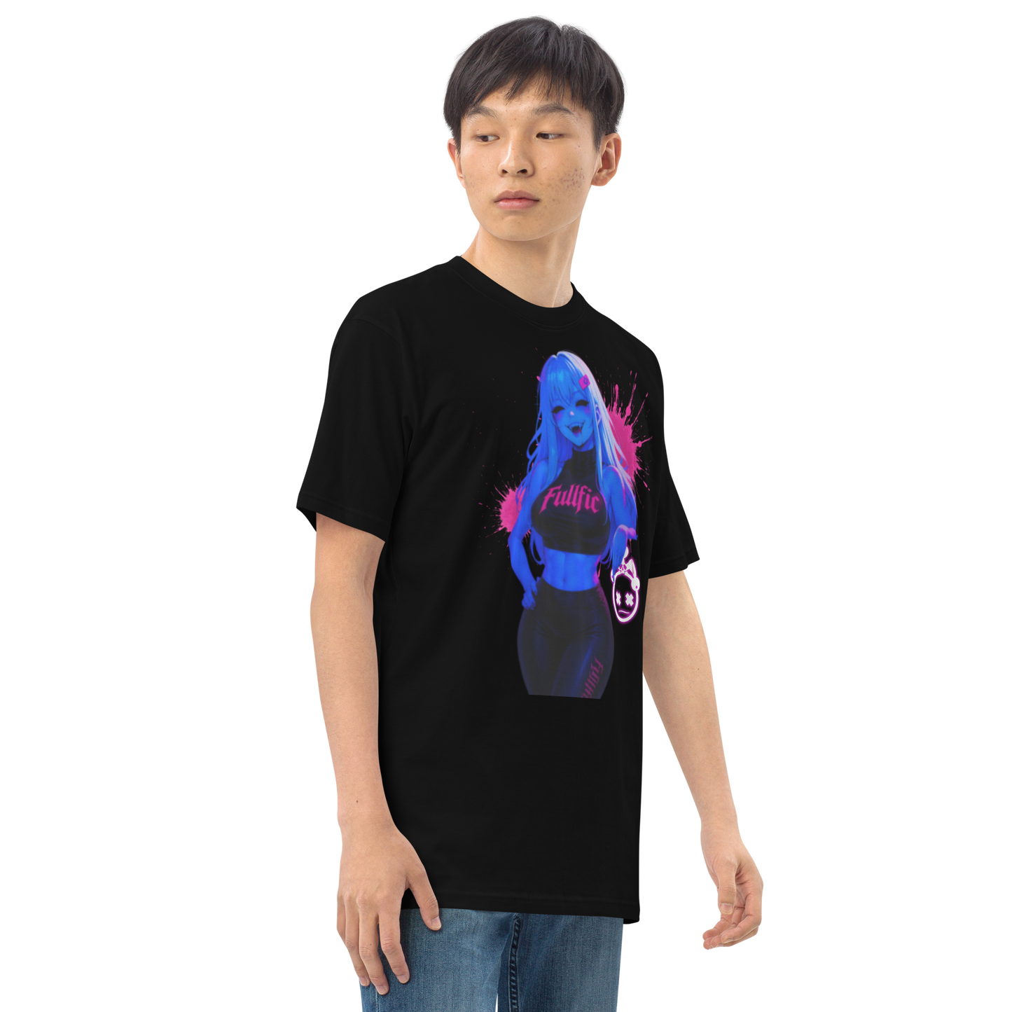 "Anime Vamp Baddie" Premium Tee