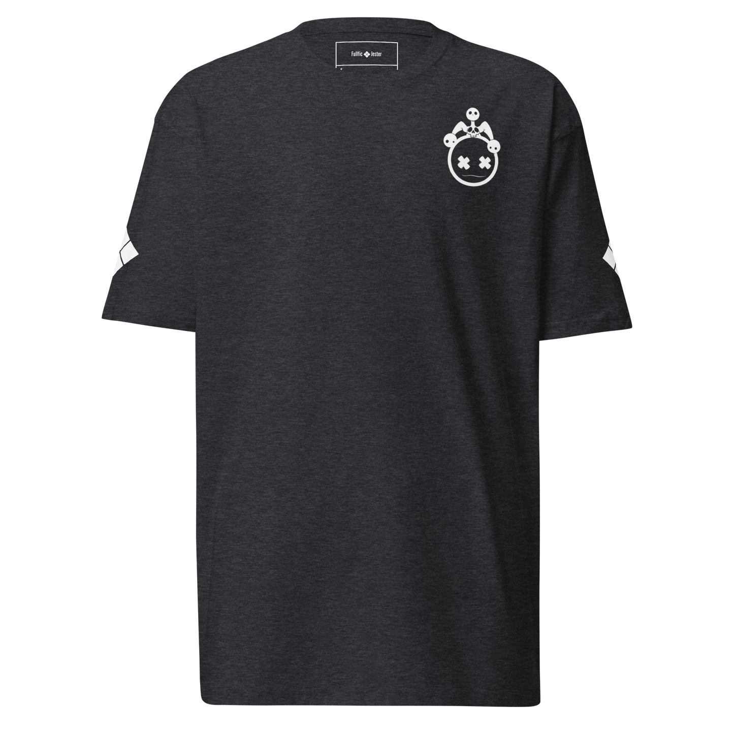 Printed Jester Head With Diamonds Tee