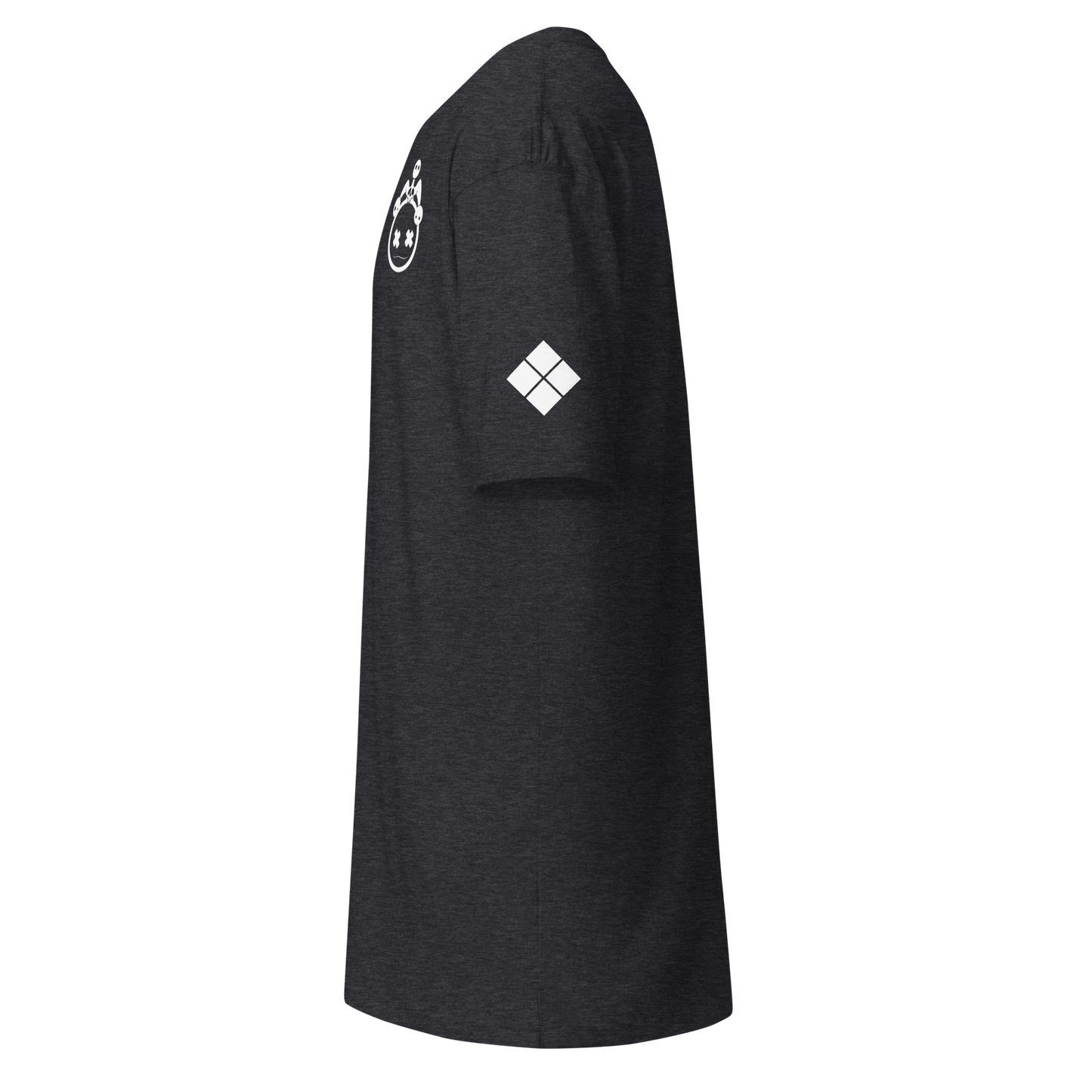 Printed Jester Head With Diamonds Tee