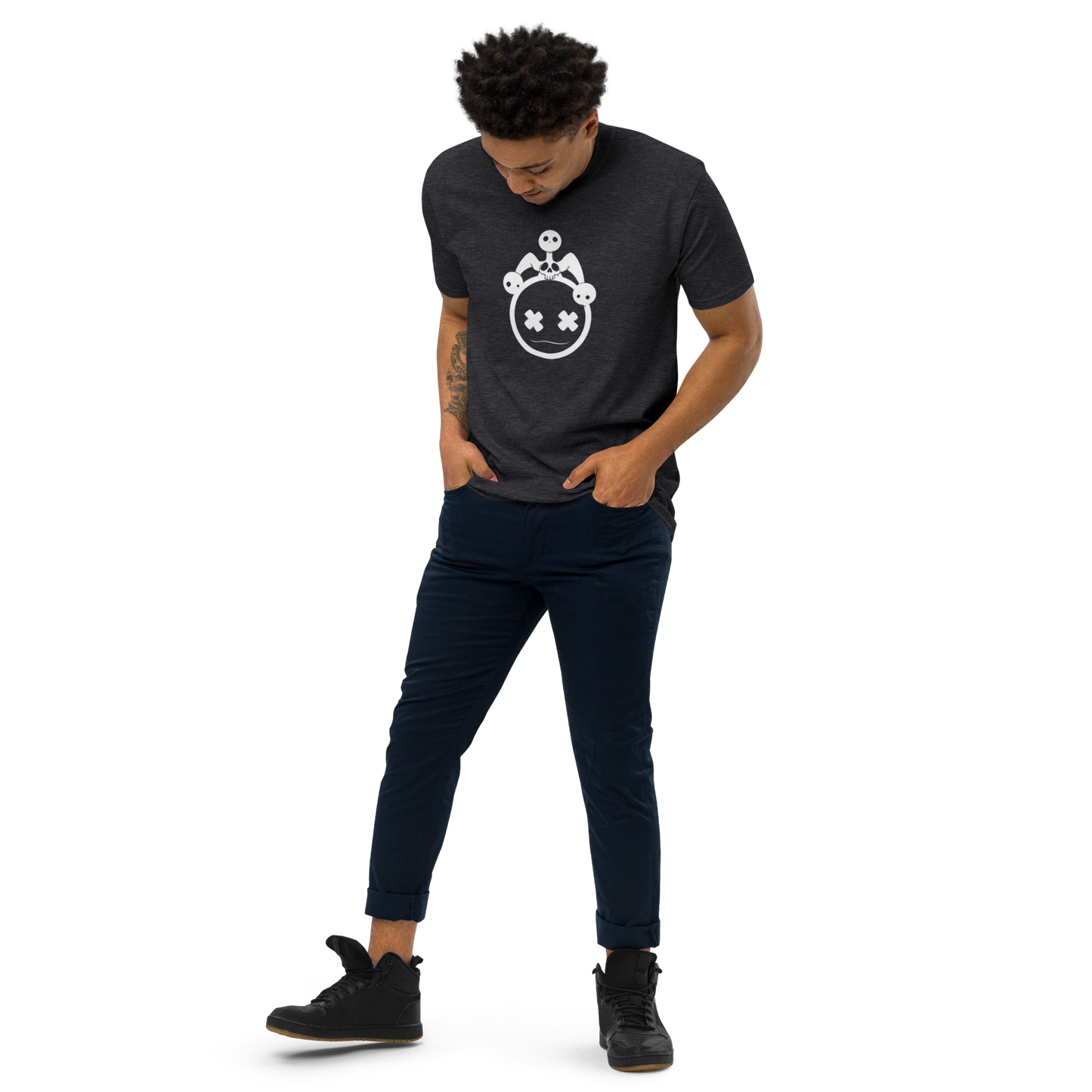 Chaotic Jester Head Deluxe Tee
