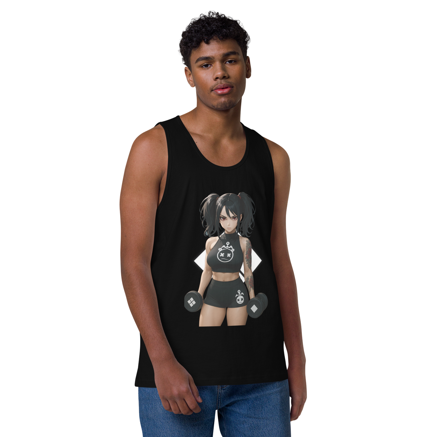 "Gym Baddie" Premium Tank Top