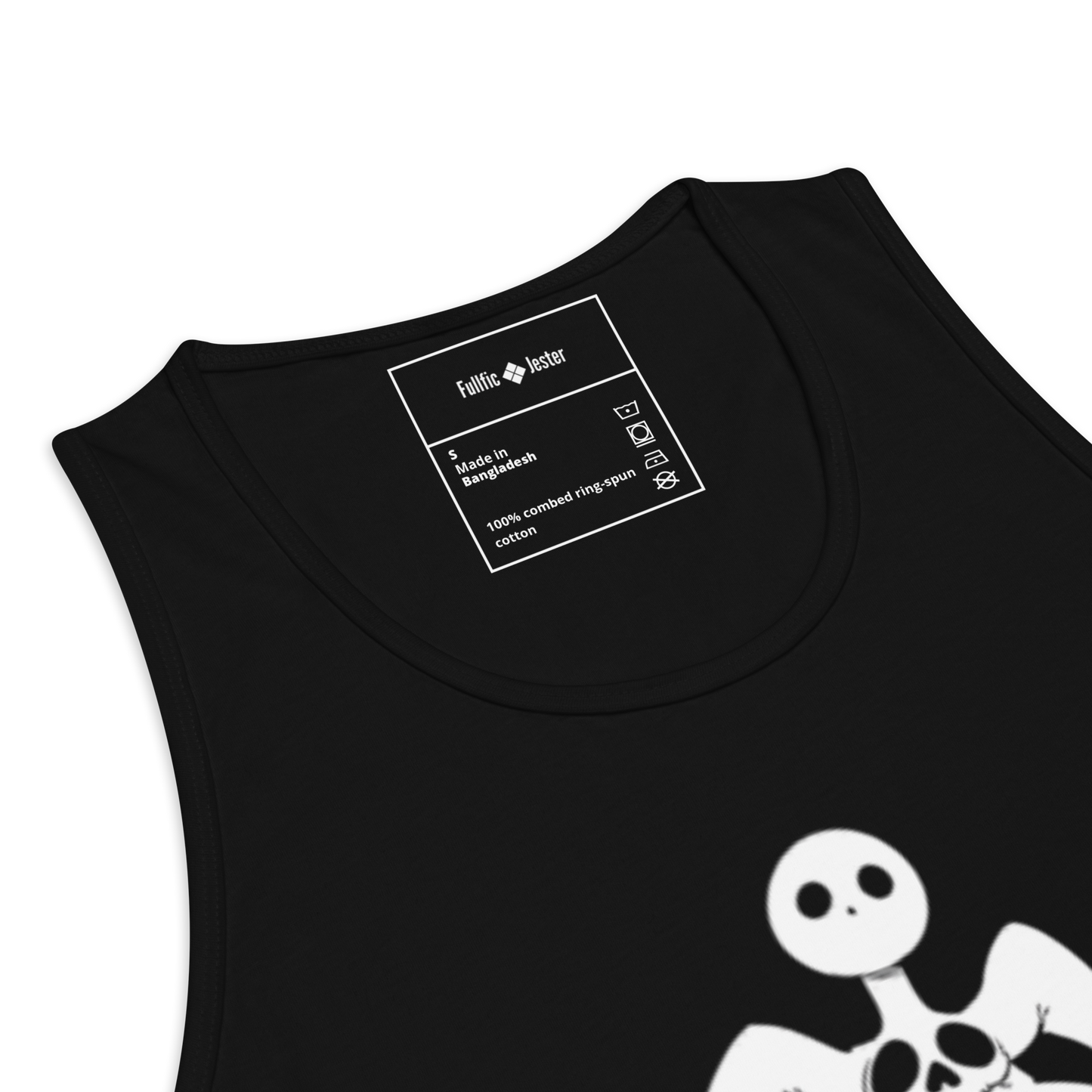 Chaotic Jester Head Premium Tank Top