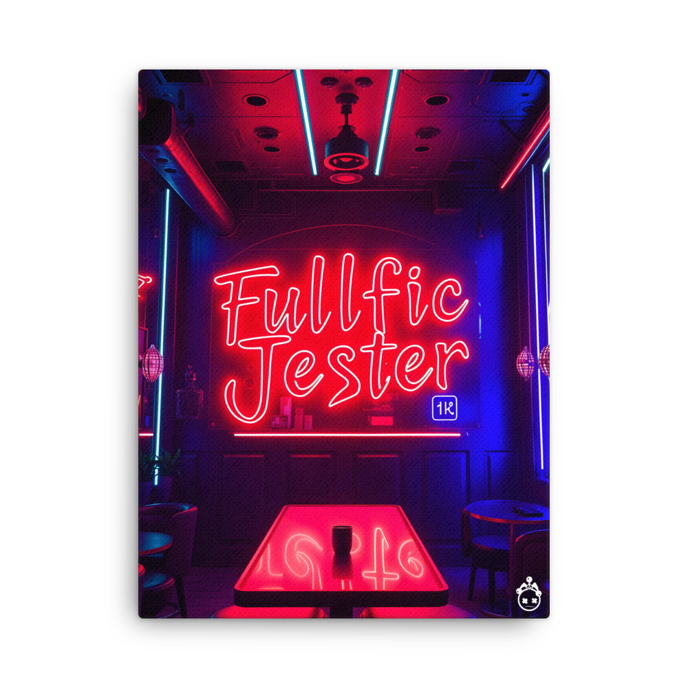 Fullfic Jester Night Club Canvas