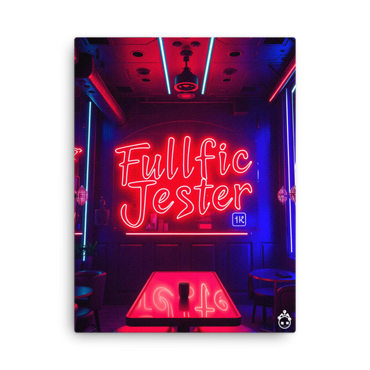 Fullfic Jester Night Club Canvas