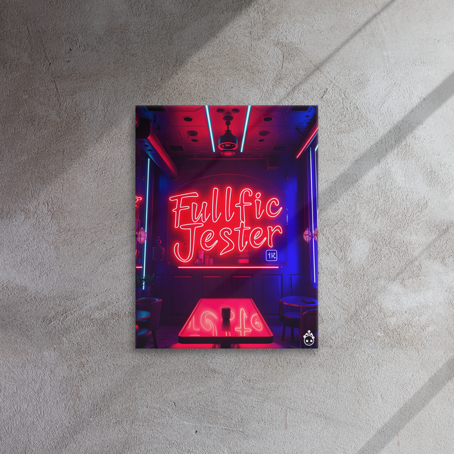 Fullfic Jester Night Club Canvas