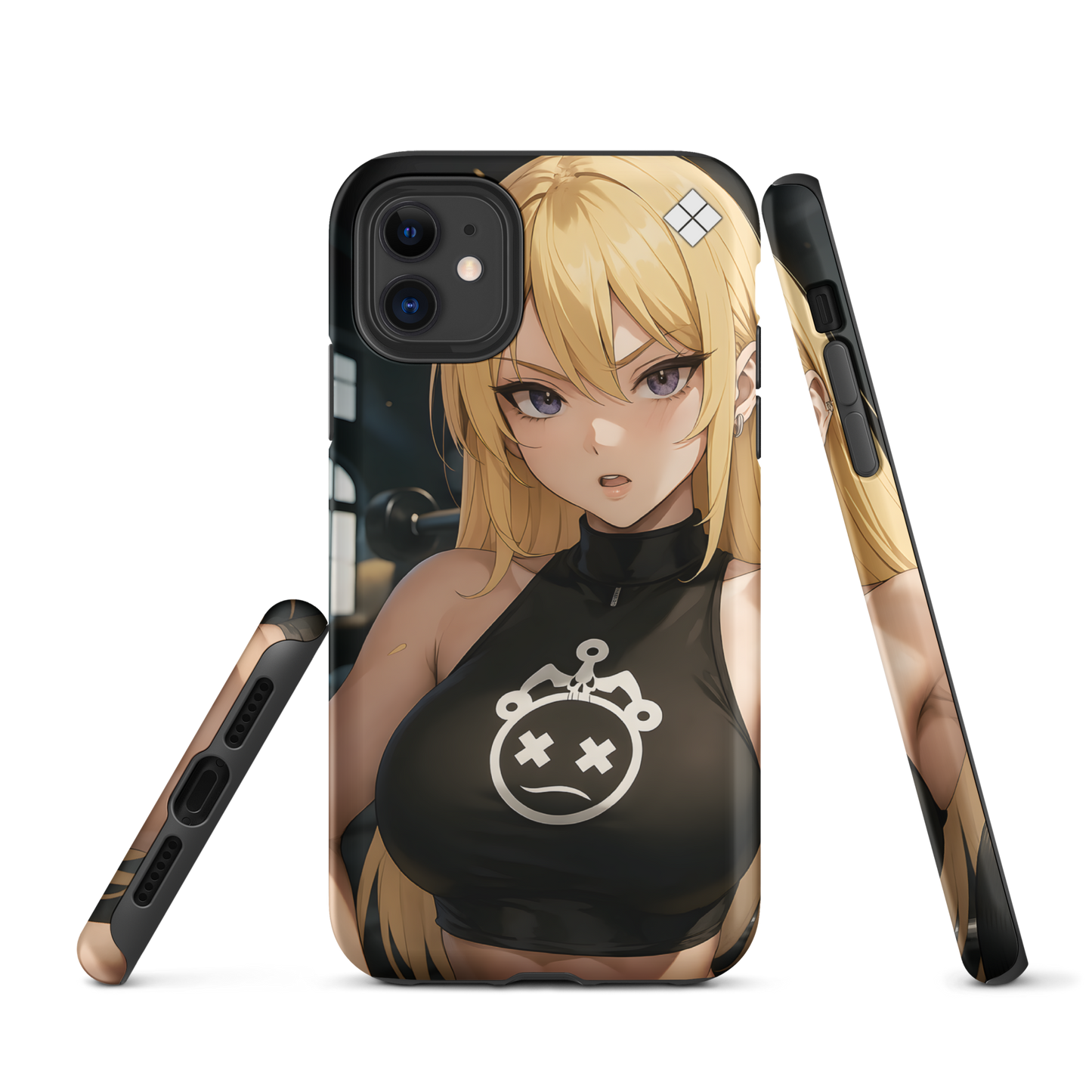 "Blonde Gym Baddie" Tough Case for iPhone®