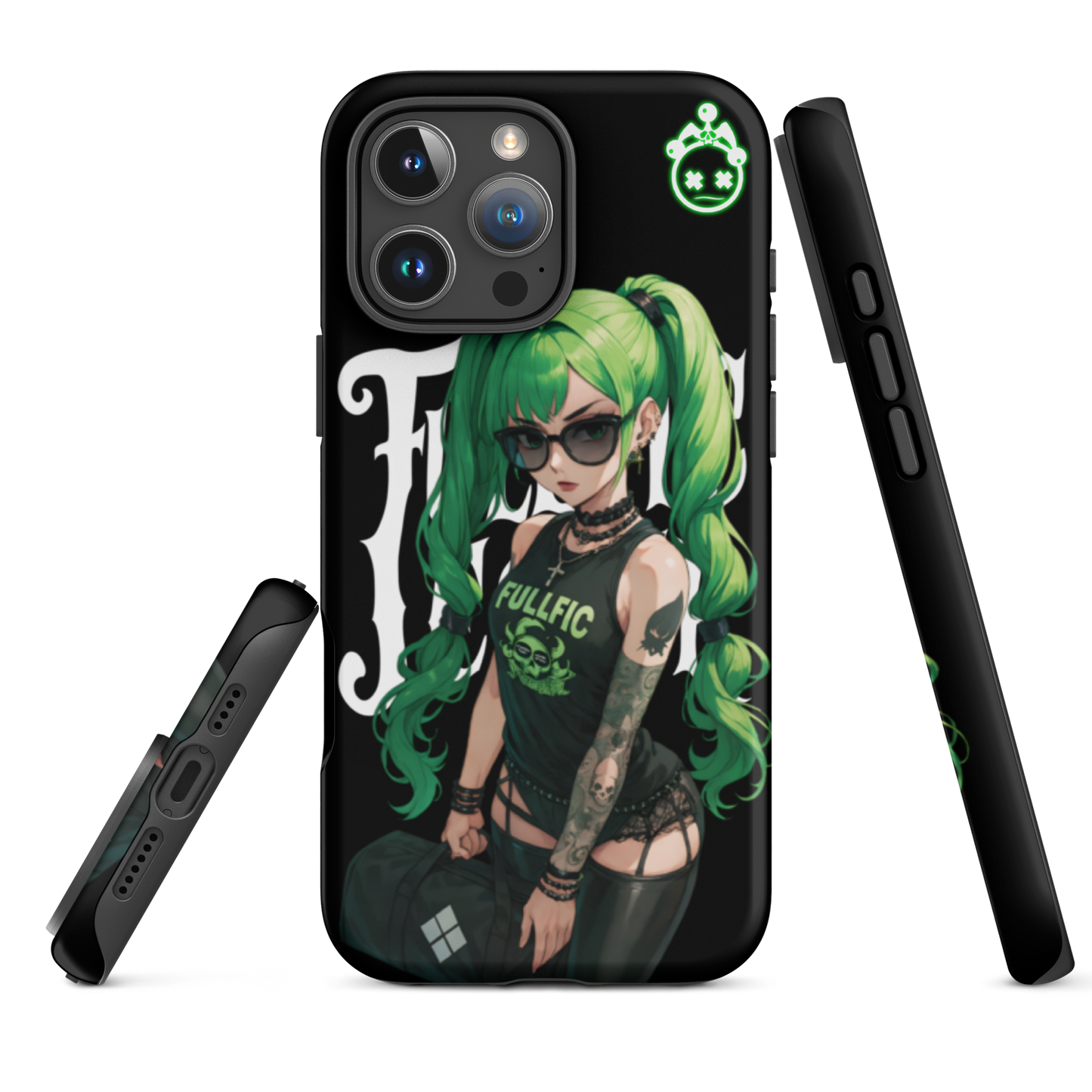 "Green Haired Baddie" Tough Case for iPhone®