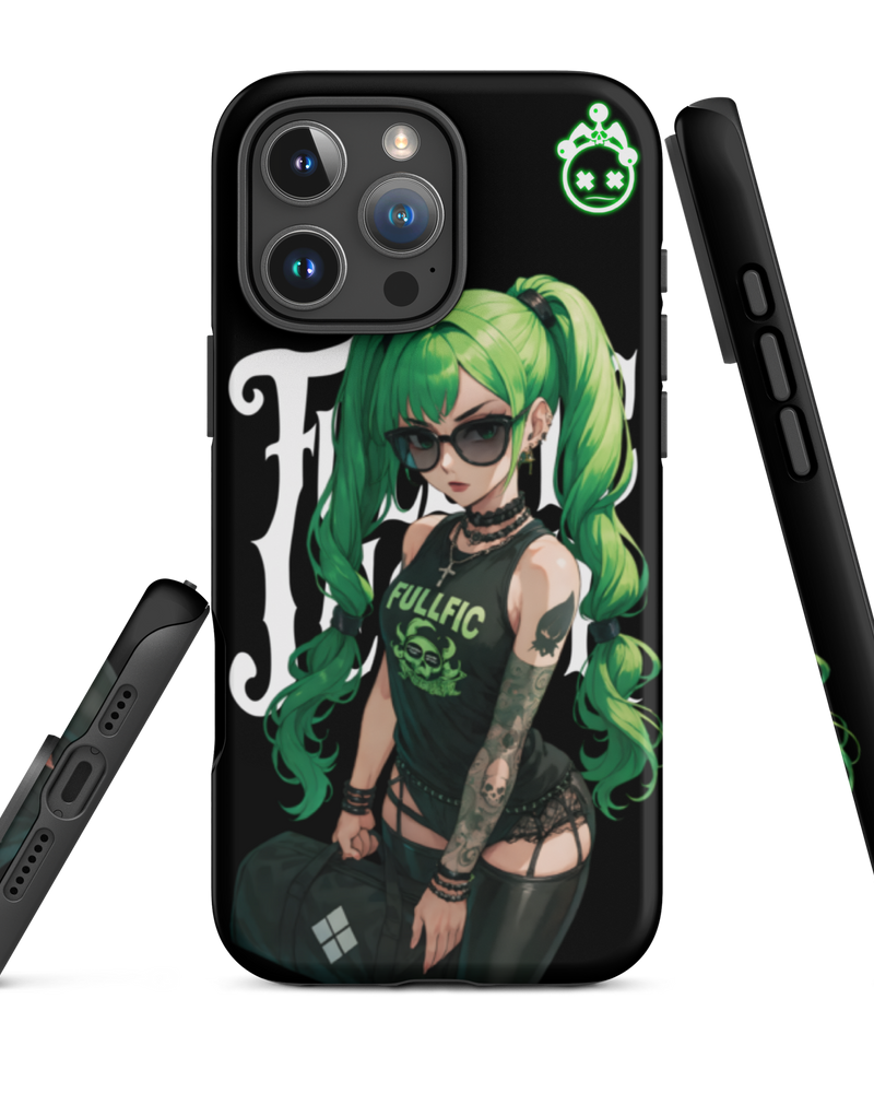 "Green Haired Baddie" Tough Case for iPhone®