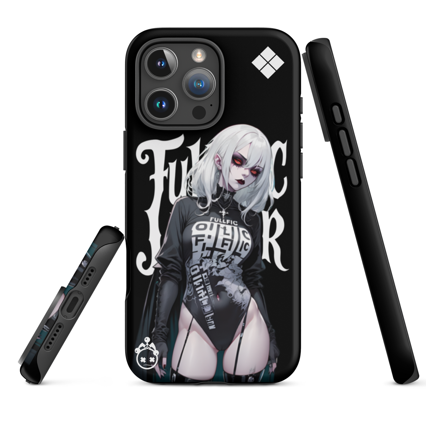 "Red Eyed Goth Baddie" Tough Case for iPhone®