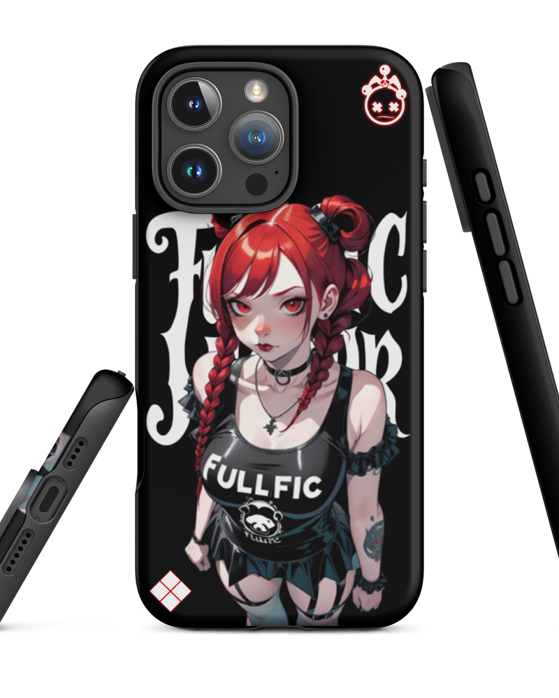 "Red-Head Goth Baddie" Tough Case for iPhone®