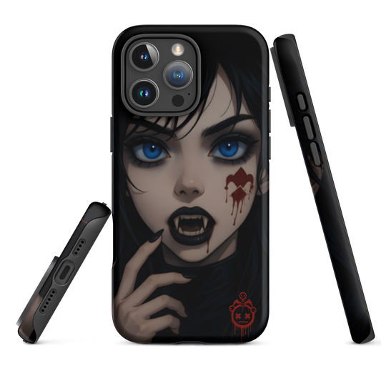 "Blue Eyed Vamp Baddie" Tough Case for iPhone®