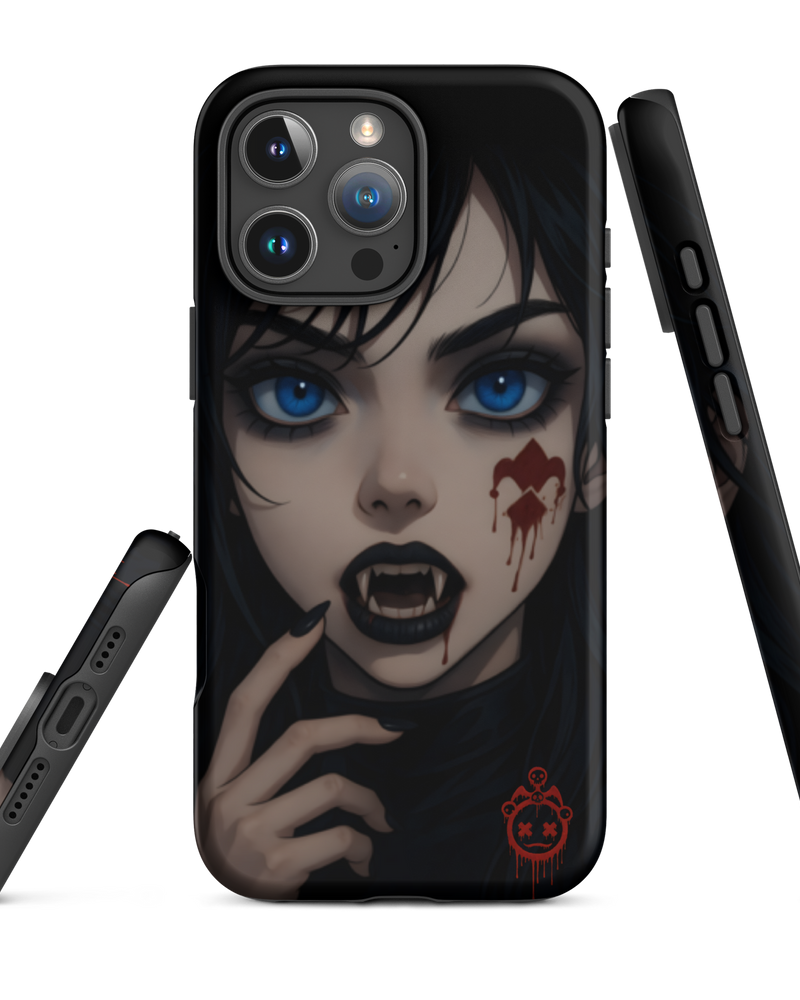 "Blue Eyed Vamp Baddie" Tough Case for iPhone®