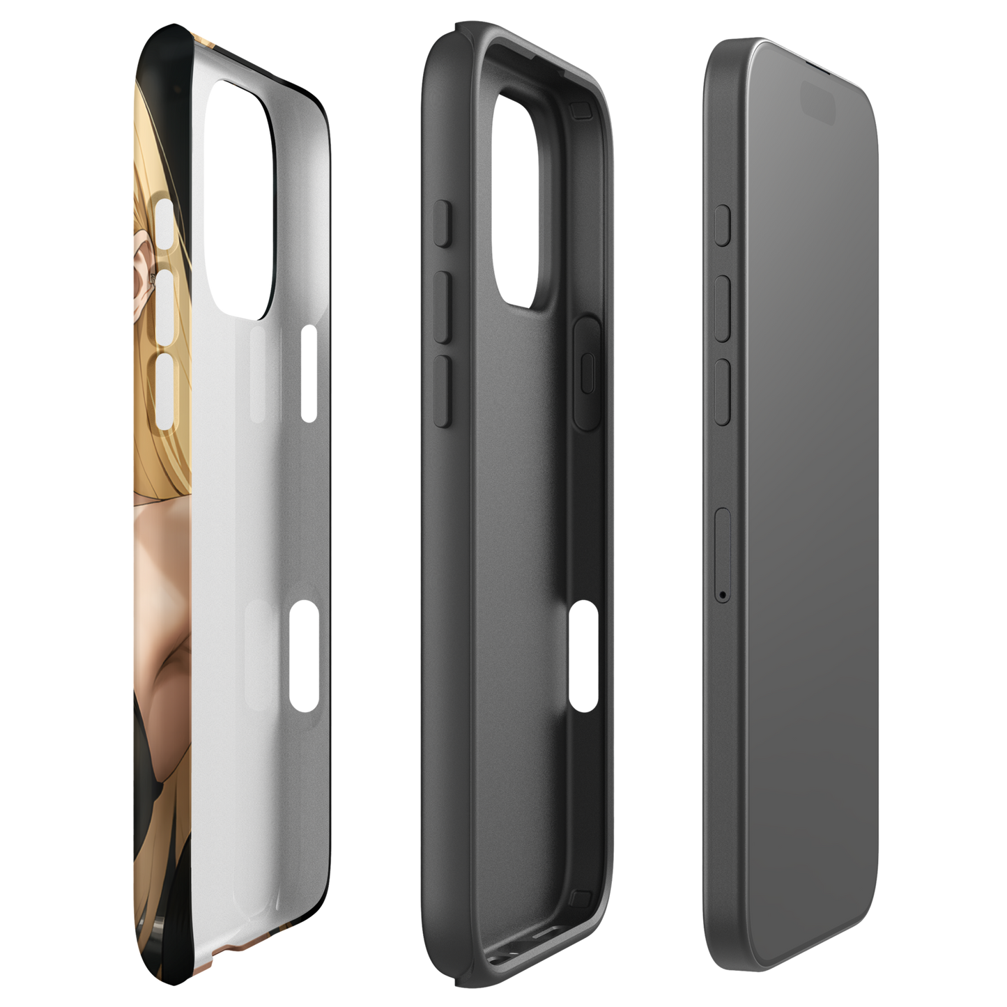 "Blonde Gym Baddie" Tough Case for iPhone®