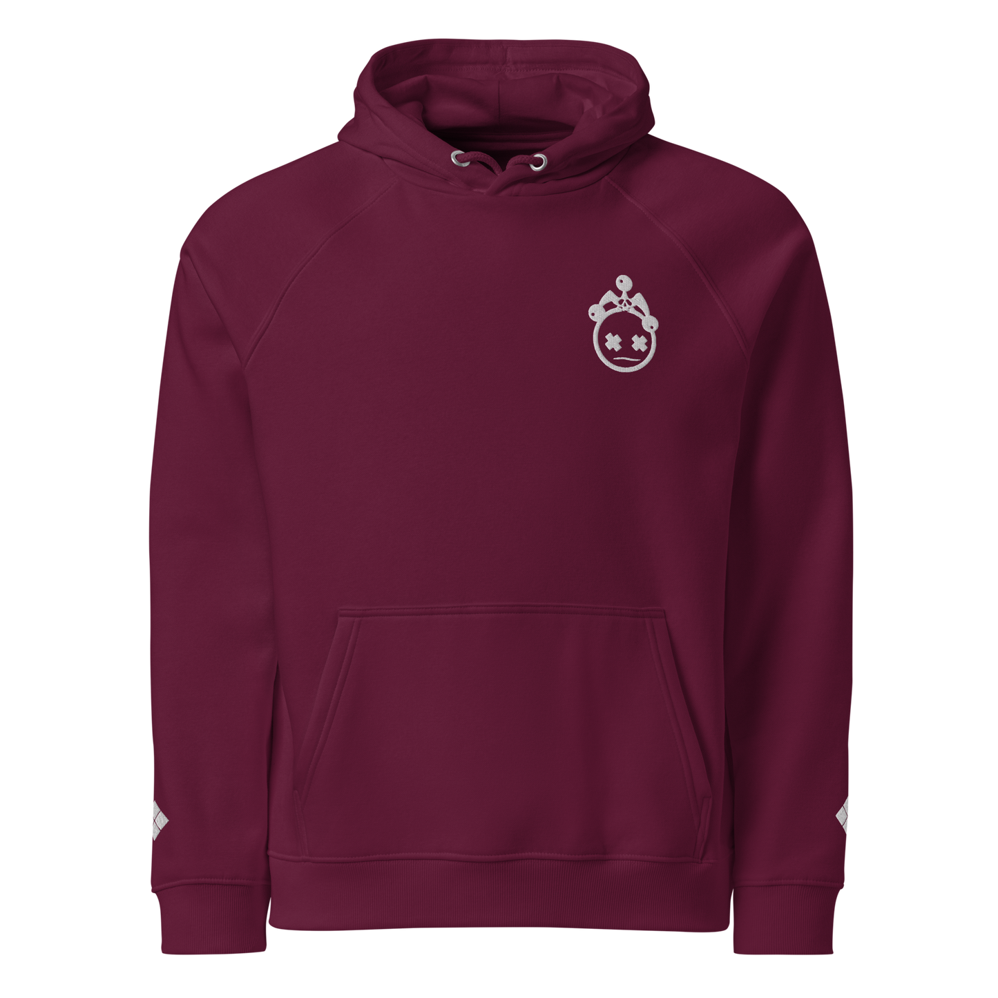 Embroidered Jester Head Unisex Hoodie