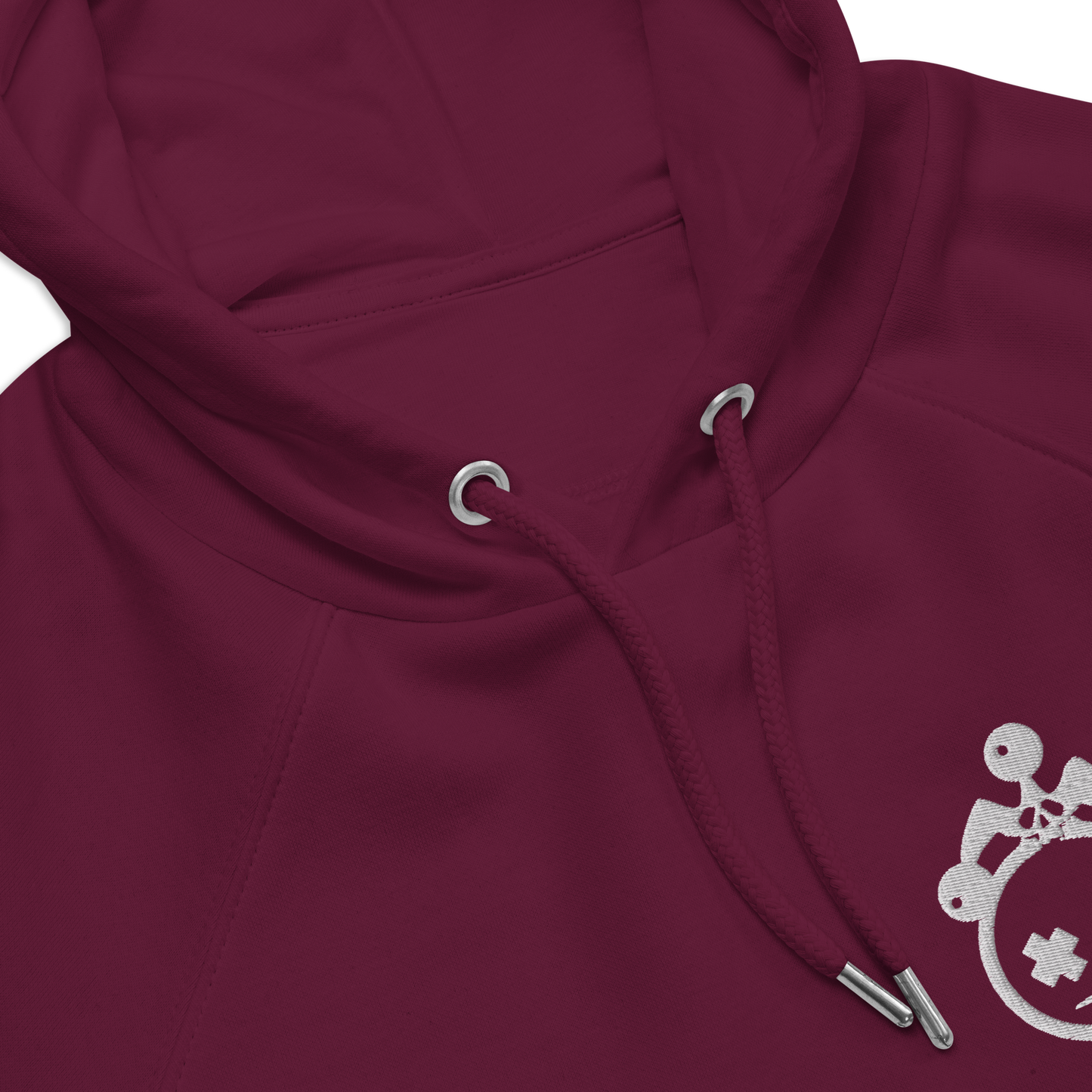 Embroidered Jester Head Unisex Hoodie