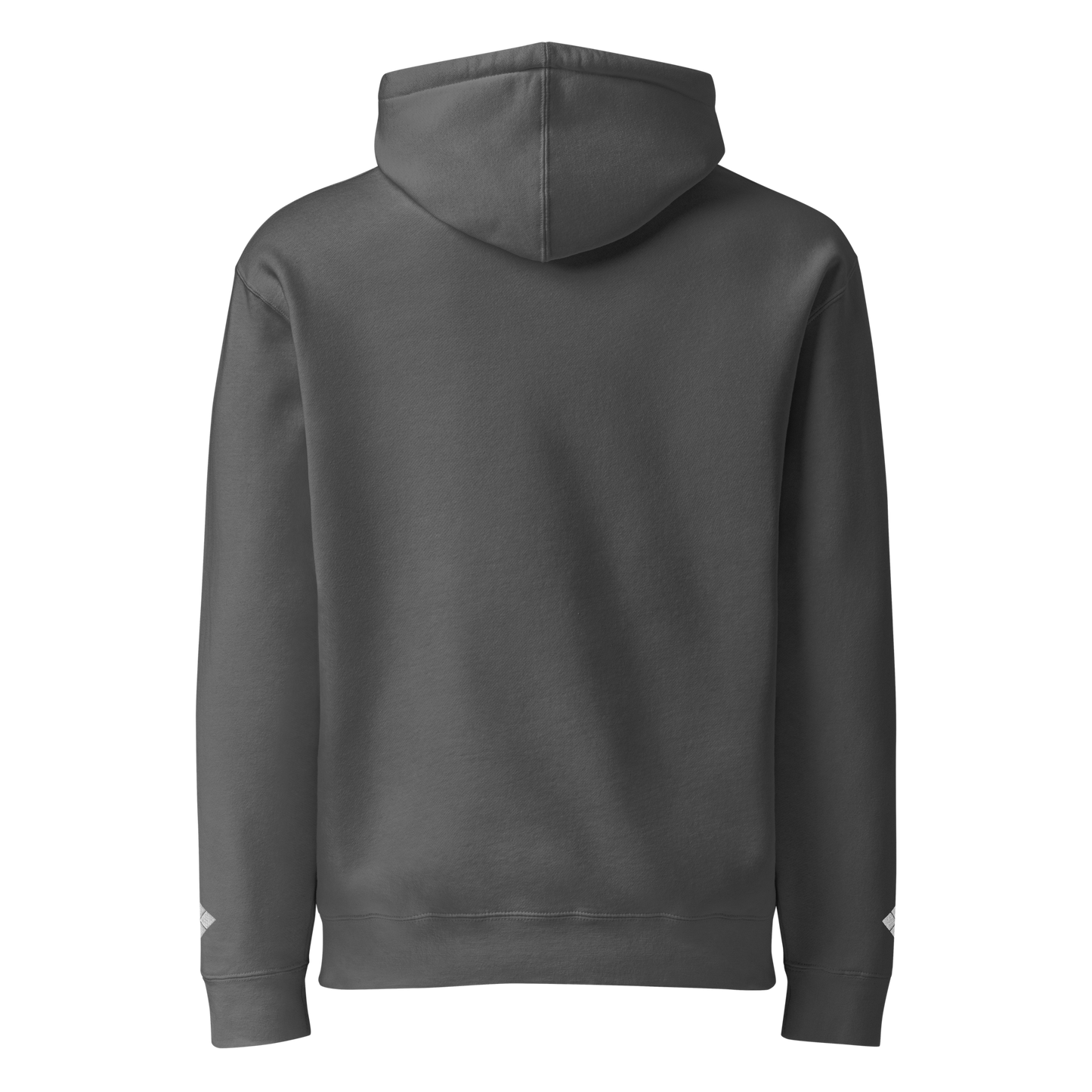 Embroidered Black Camo Heavyweight Hoodie