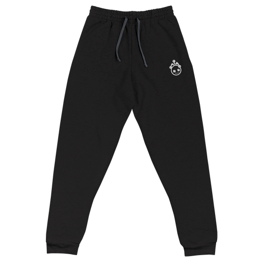 Embroidered Jester Logo Unisex Joggers