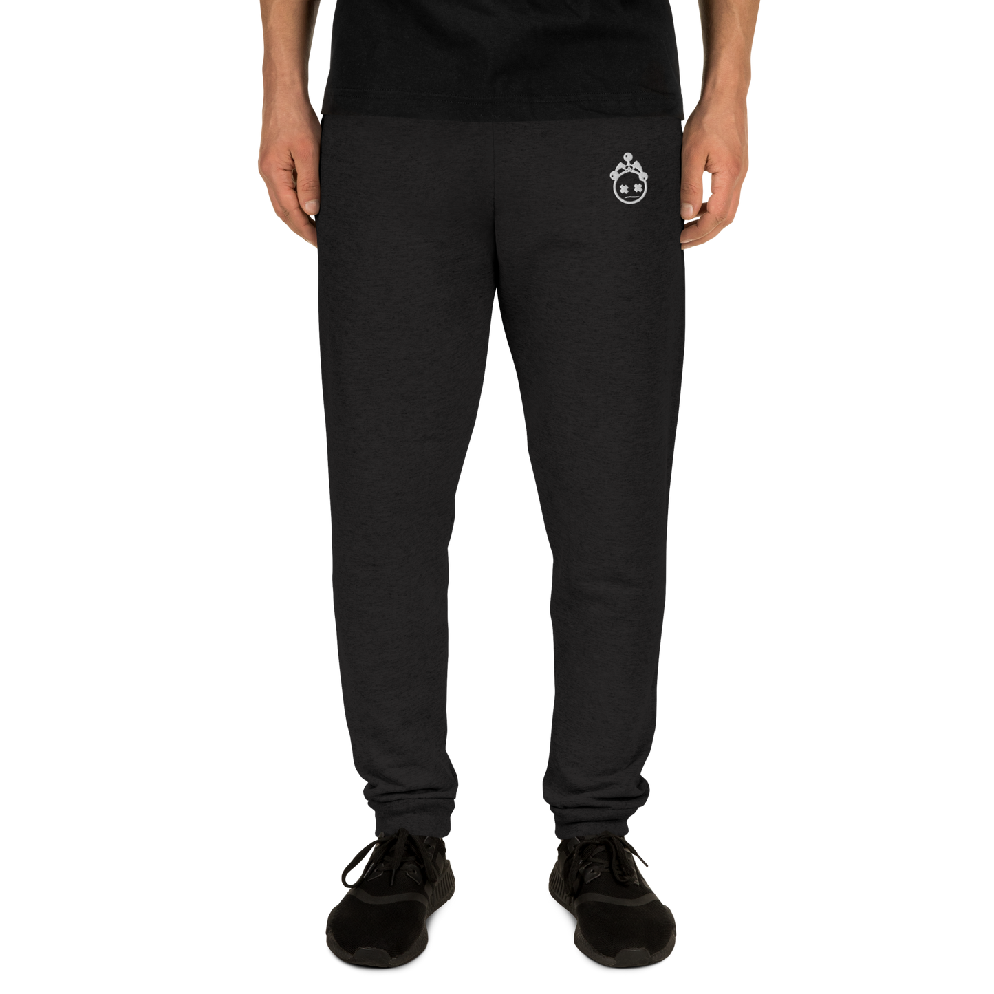 Embroidered Jester Logo Unisex Joggers