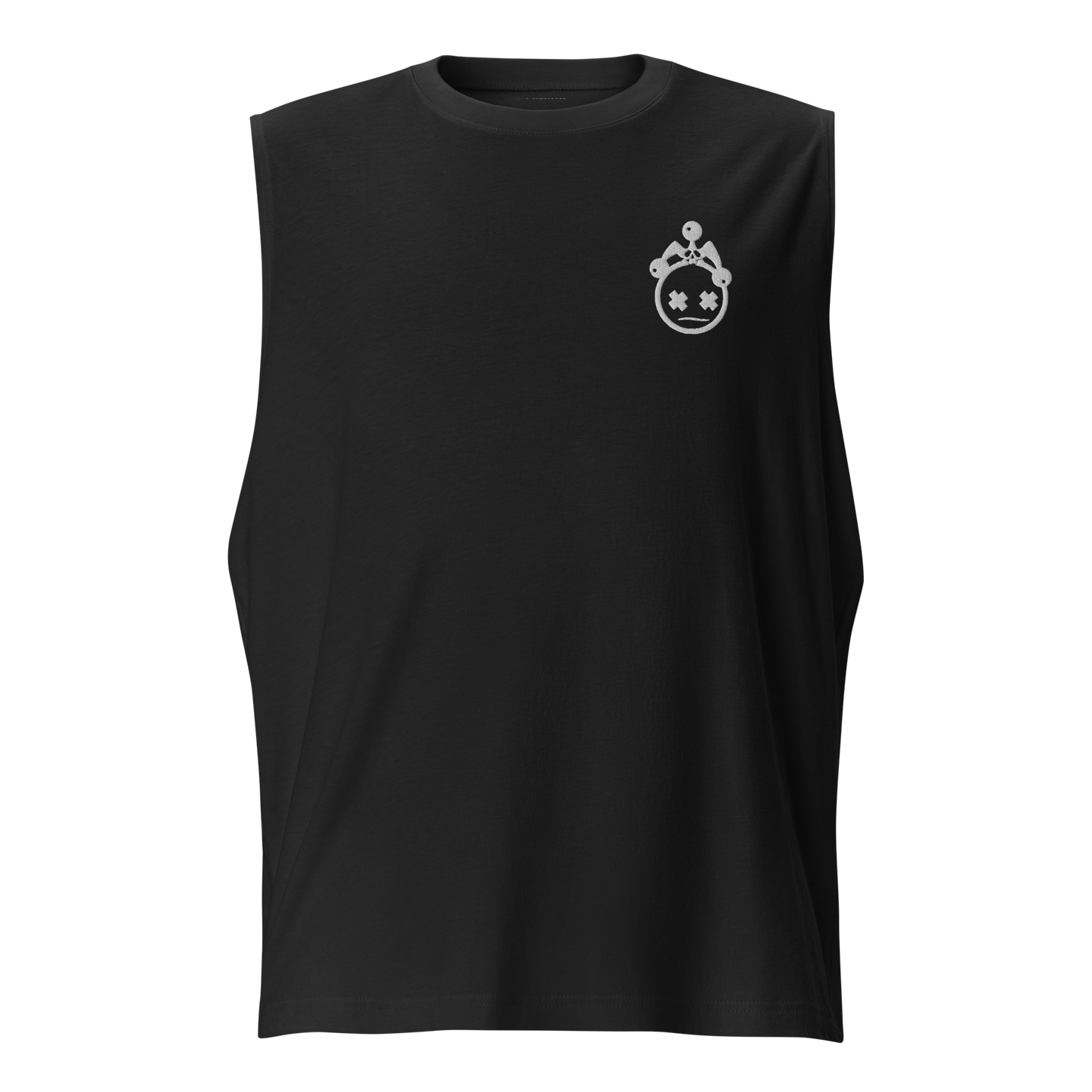 Embroidered Muscle Shirt