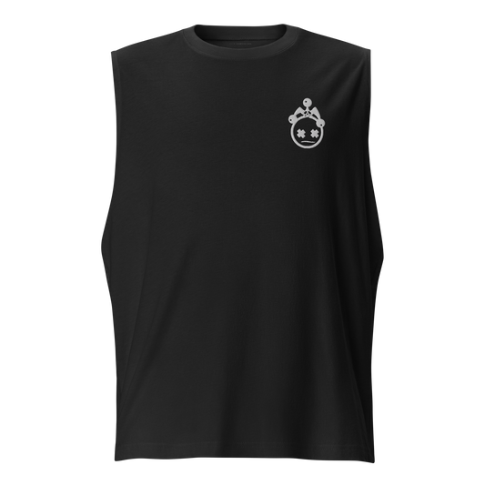 Embroidered Muscle Shirt