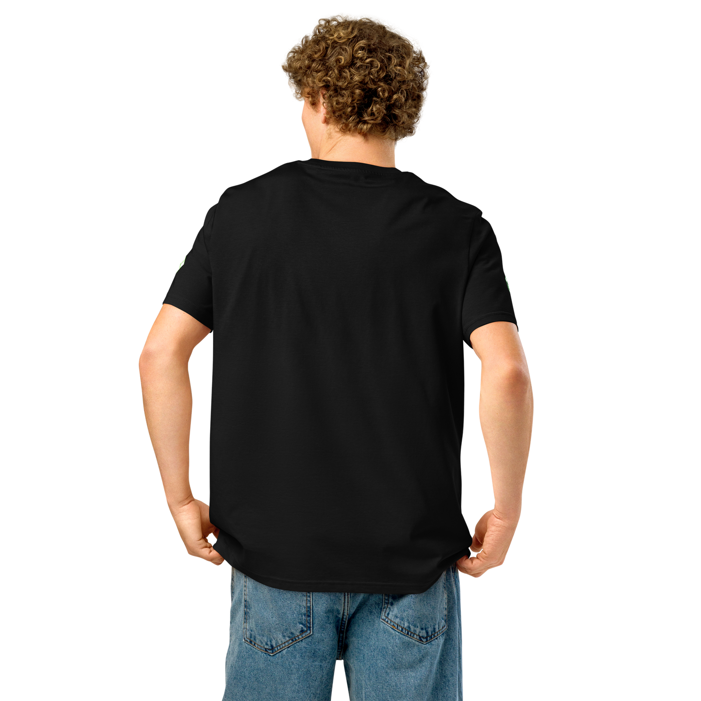 "Gloom-Shroom" Ribbed Neck T-shirt