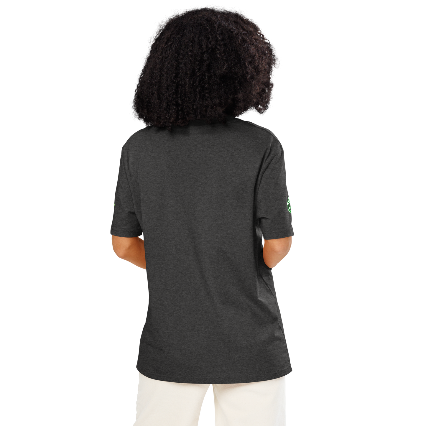 "Gloom-Shroom" Ribbed Neck T-shirt