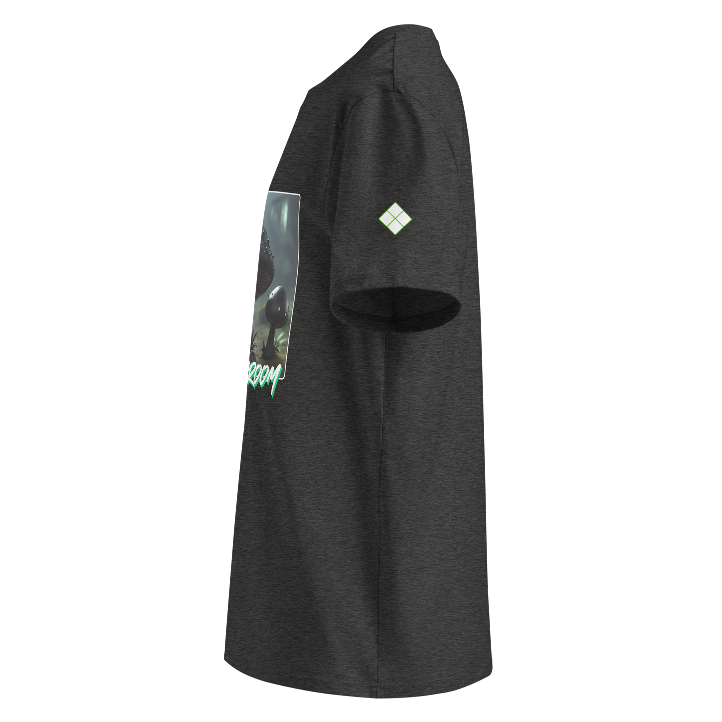 "Gloom-Shroom" Ribbed Neck T-shirt