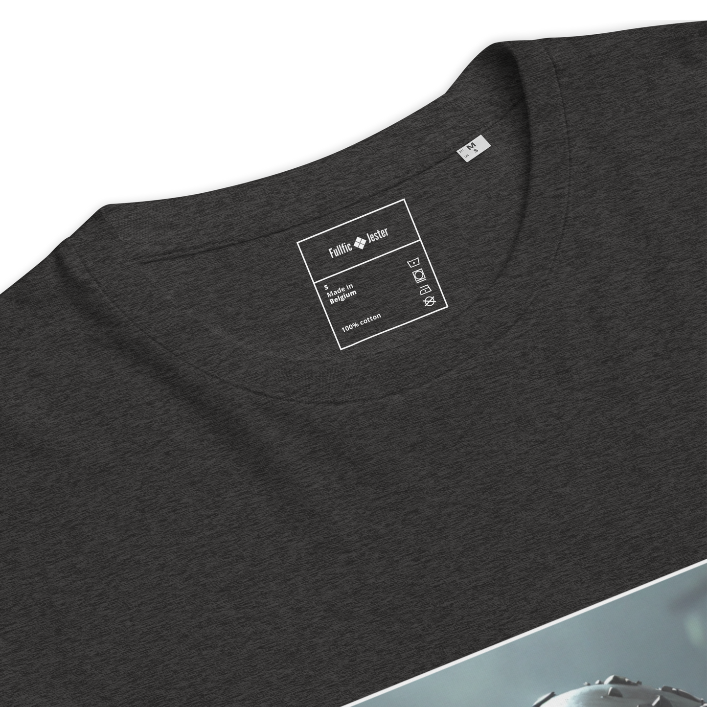 "Gloom-Shroom" Ribbed Neck T-shirt