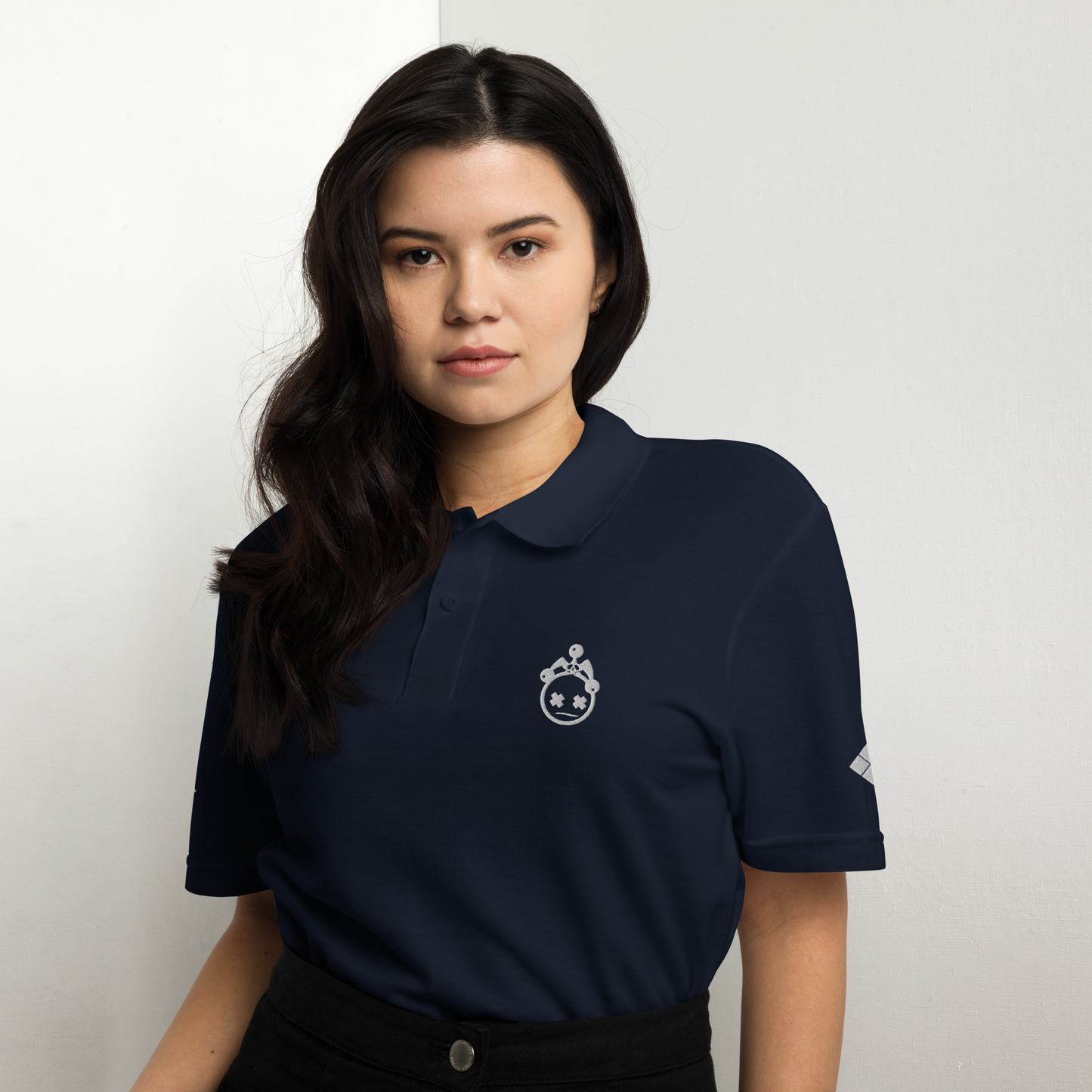 Embroidered Pique Polo Shirt