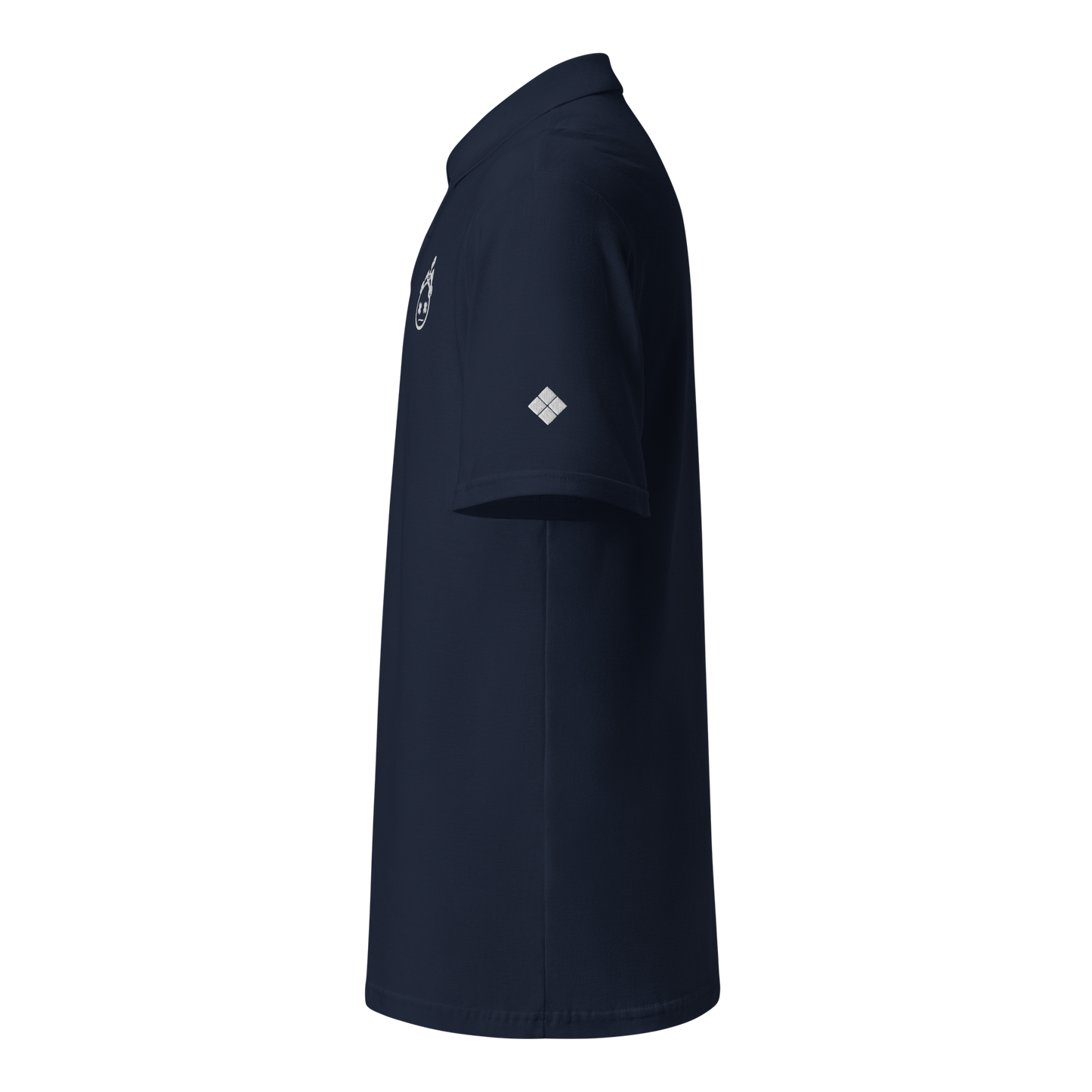 Embroidered Pique Polo Shirt