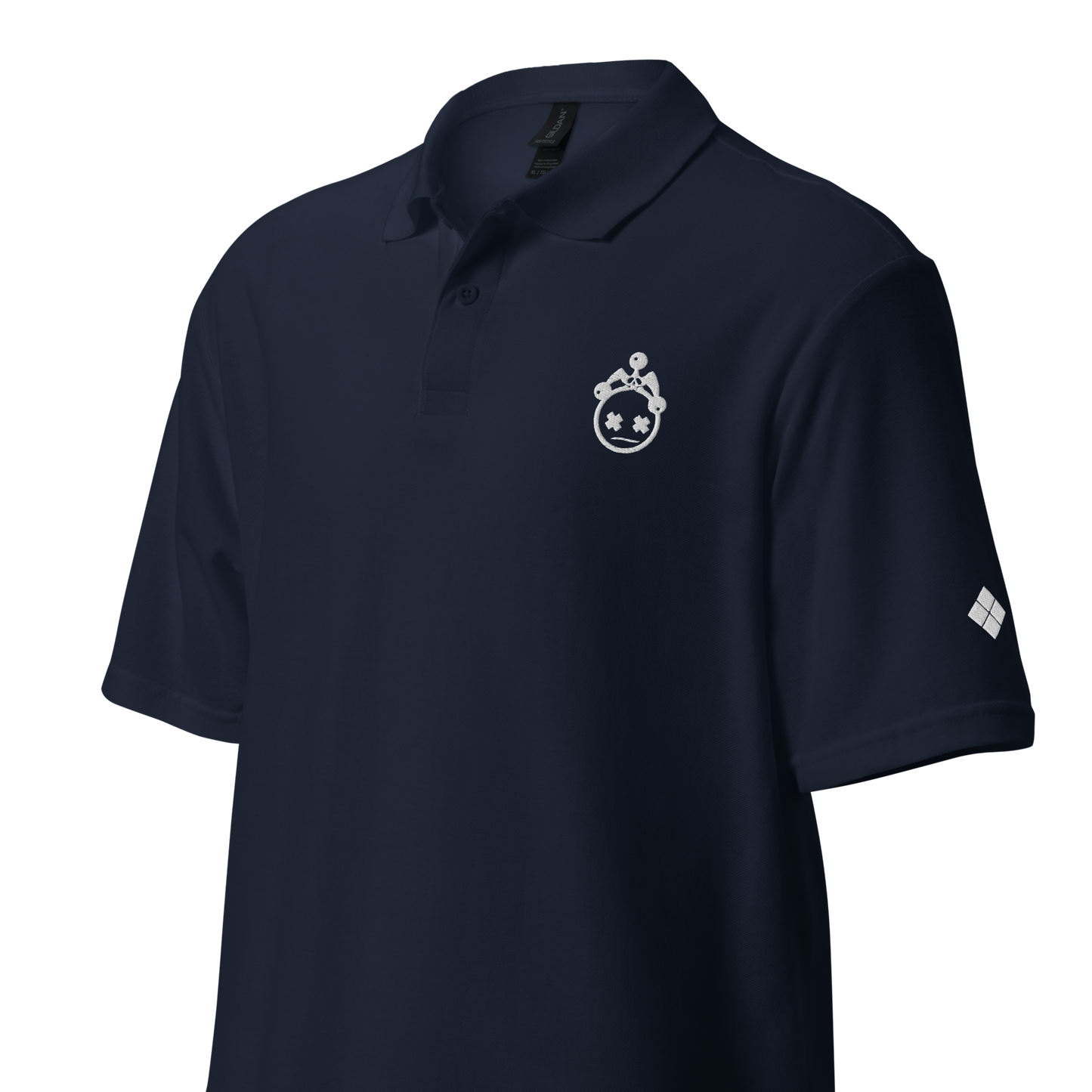 Embroidered Pique Polo Shirt