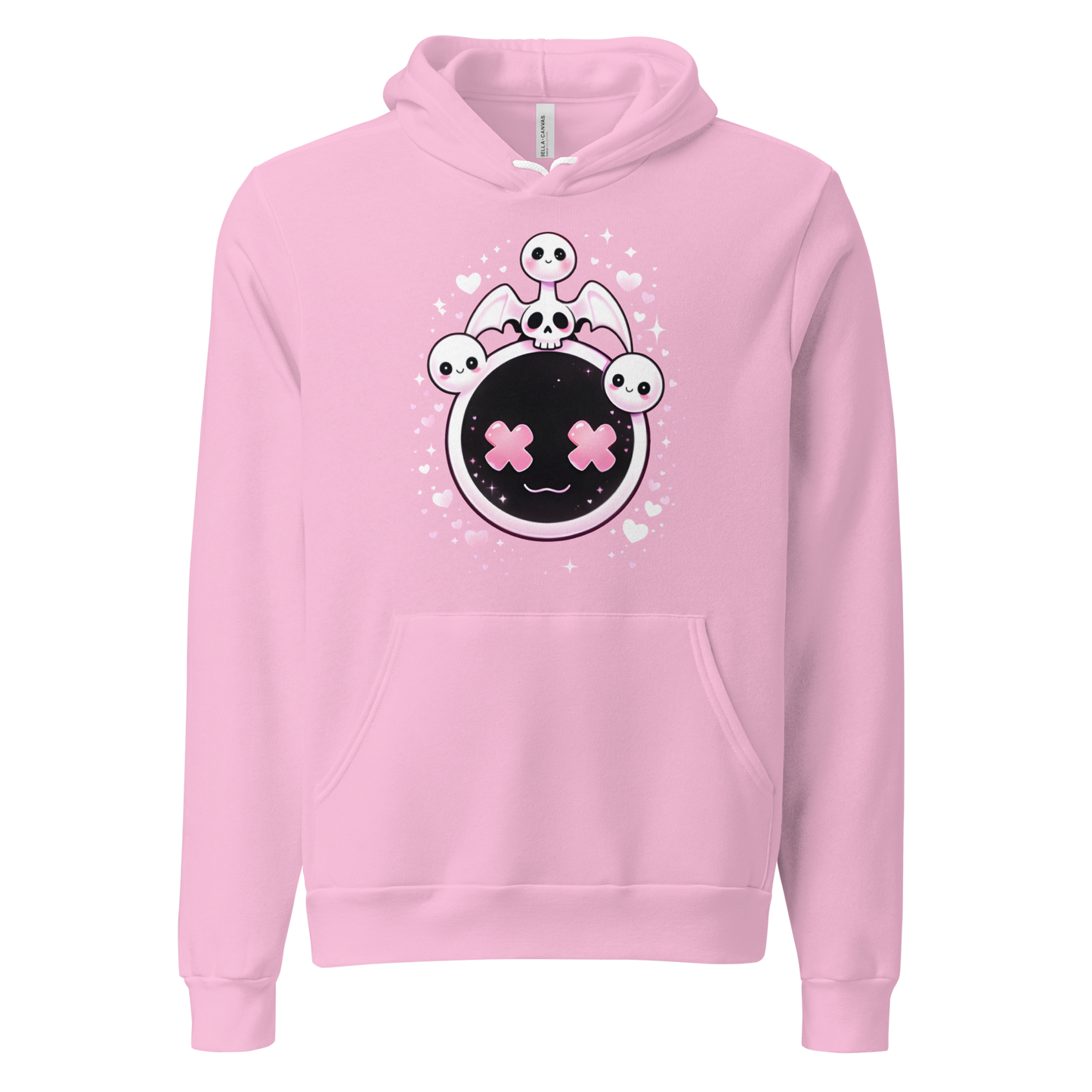Ladies Pink Jester Hoodie