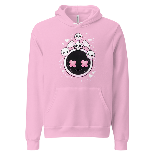 Ladies Pink Jester Hoodie