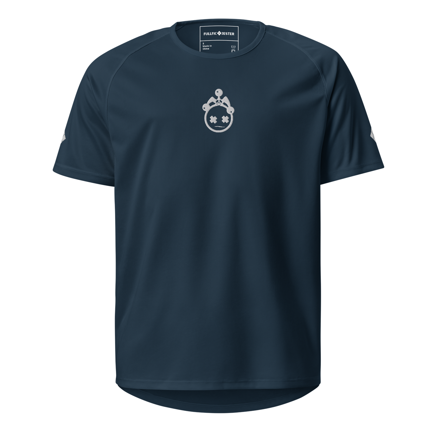 Embroidered Jester Head Sports Jersey